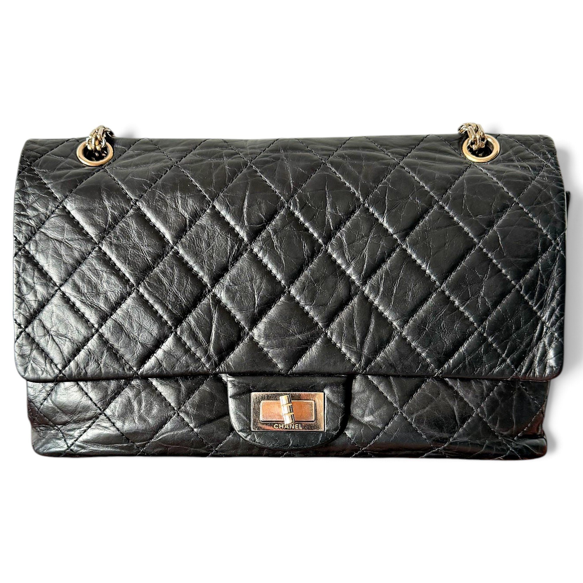2.55 leather handbag