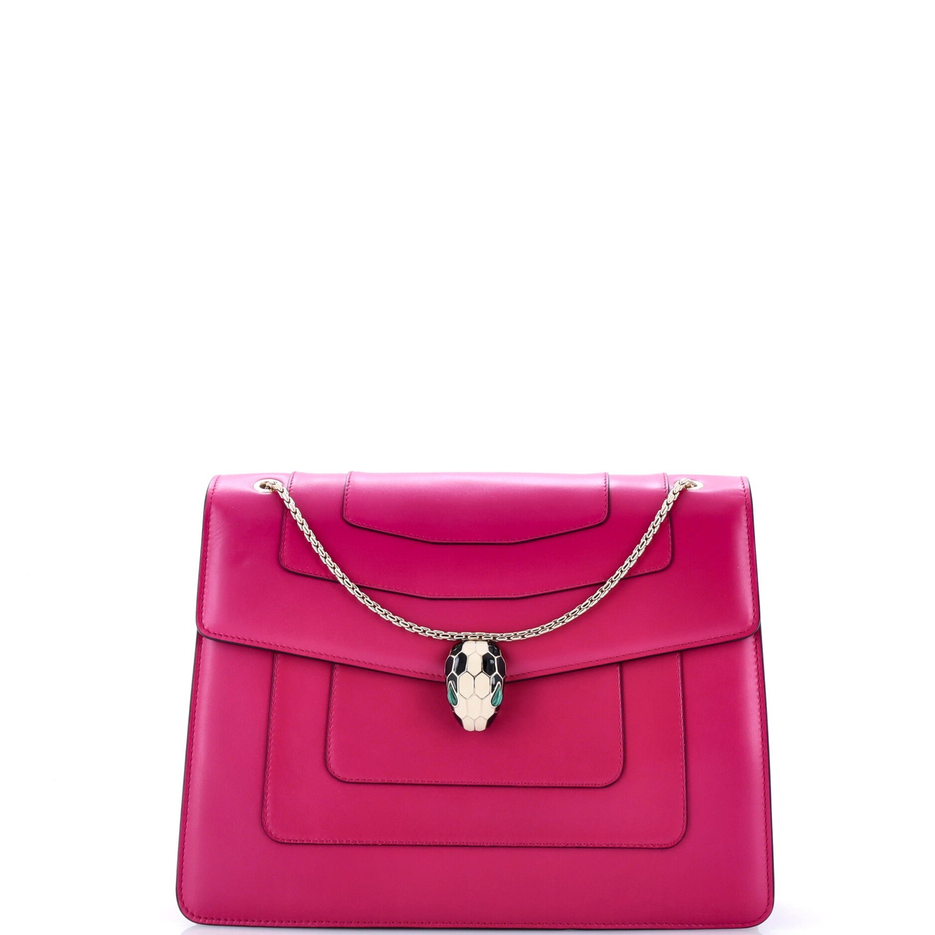 Serpenti Forever Shoulder Bag Leather Medium