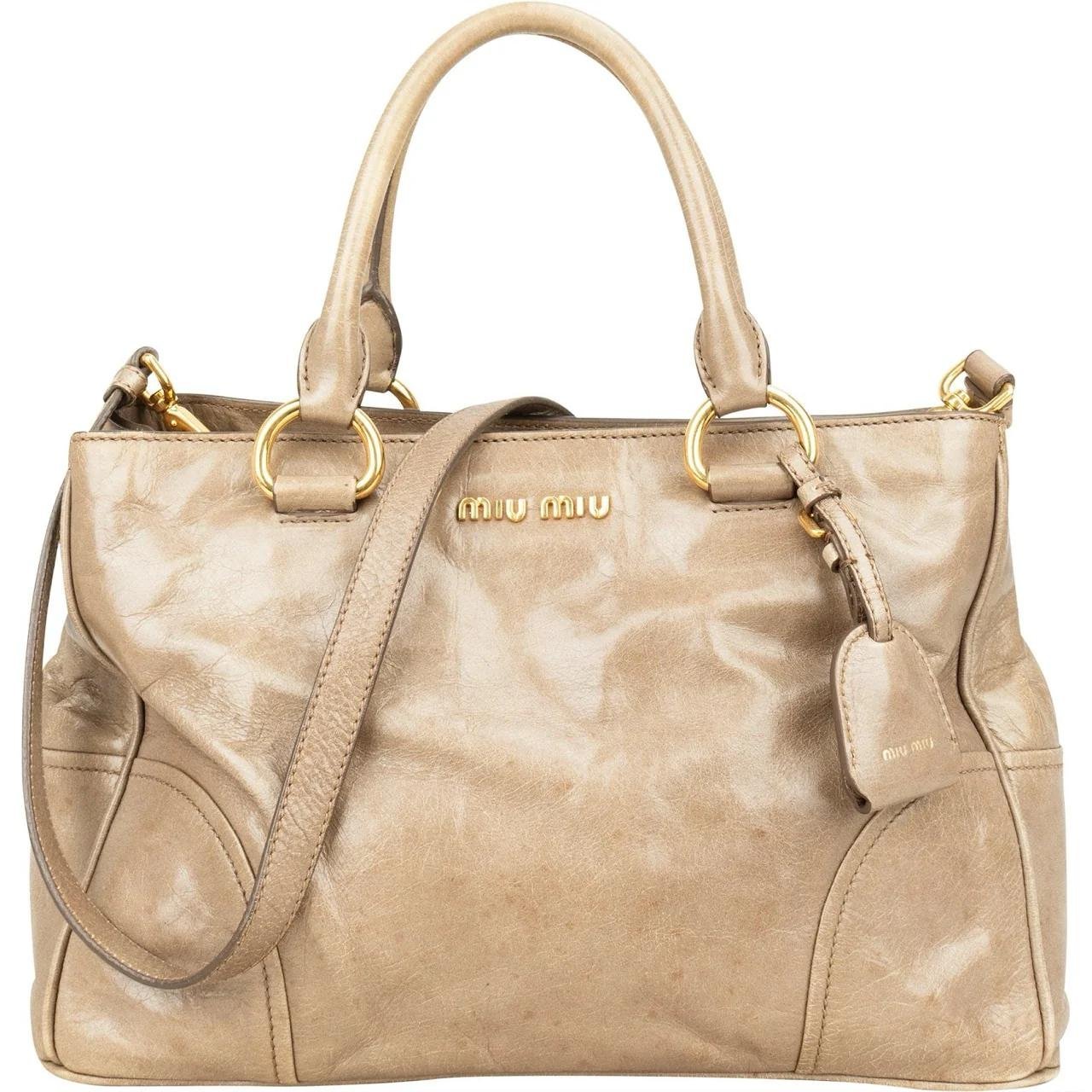 Vitello leather handbag