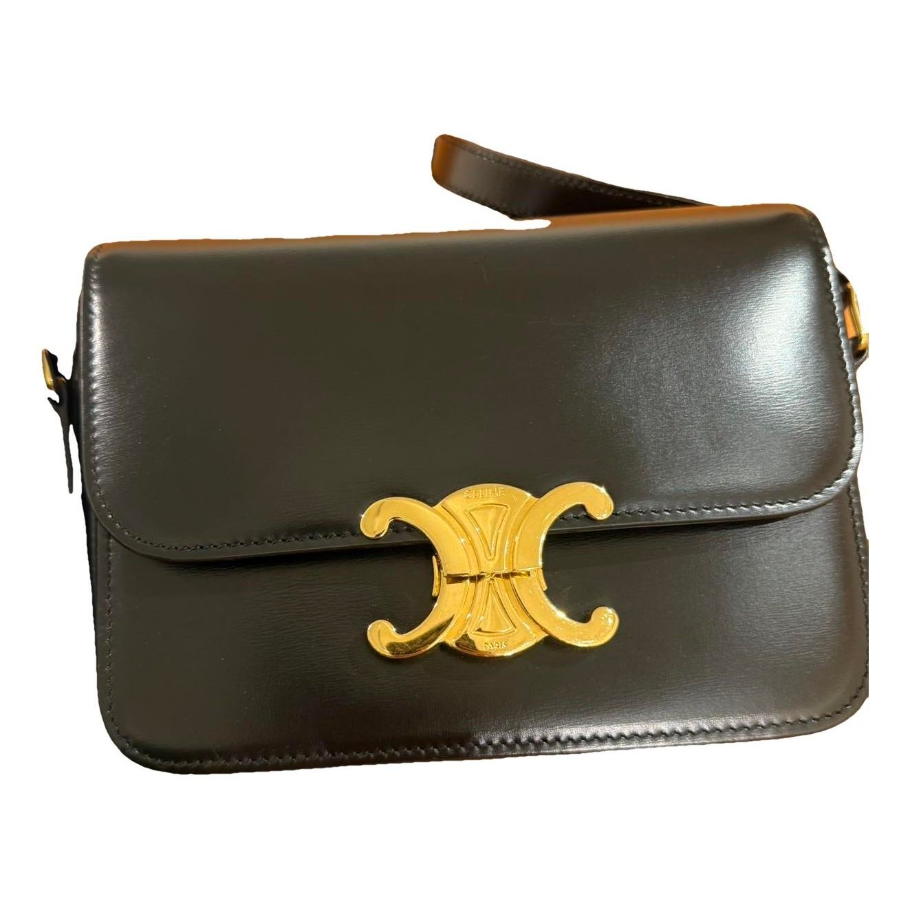 Triomphe leather bag