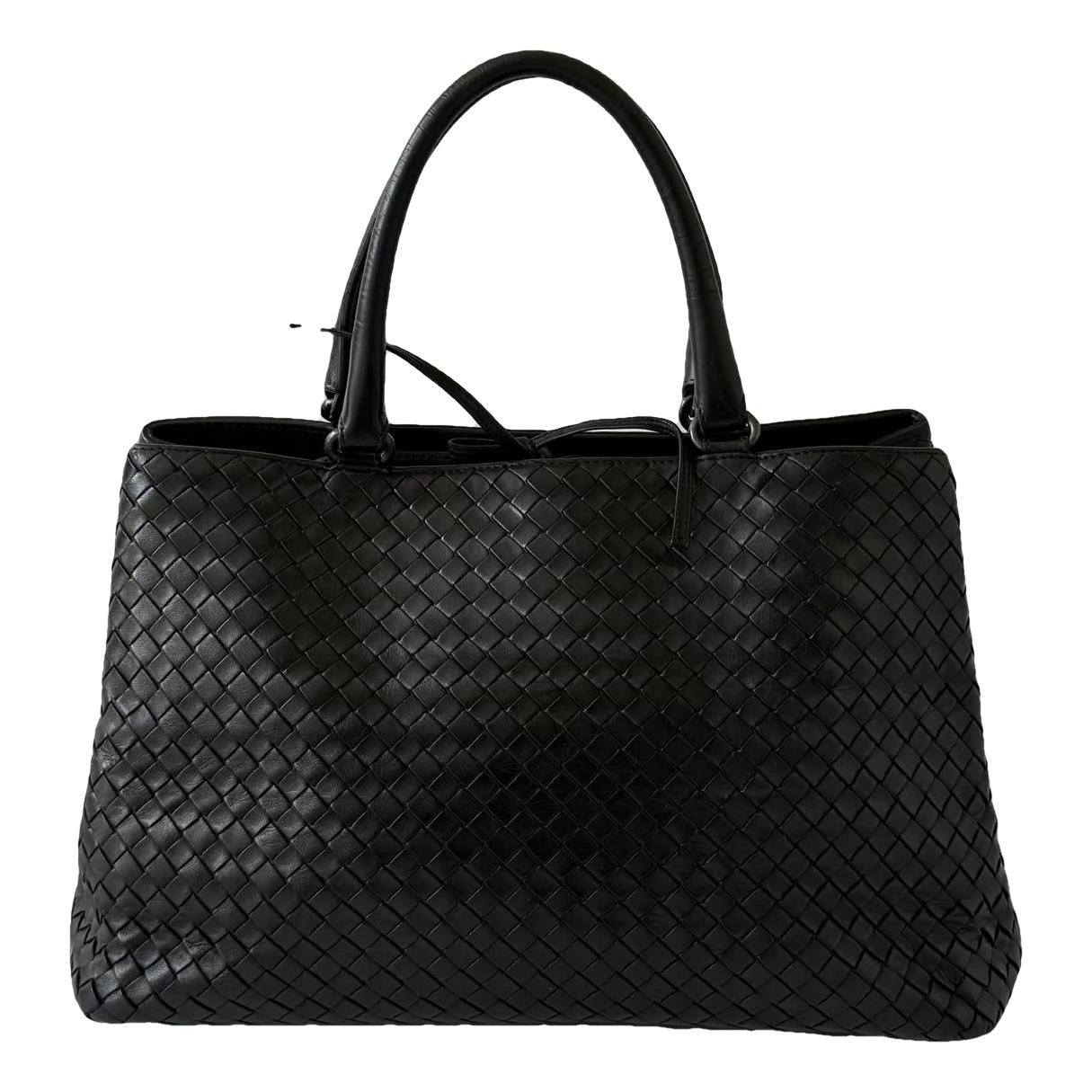 Leather tote