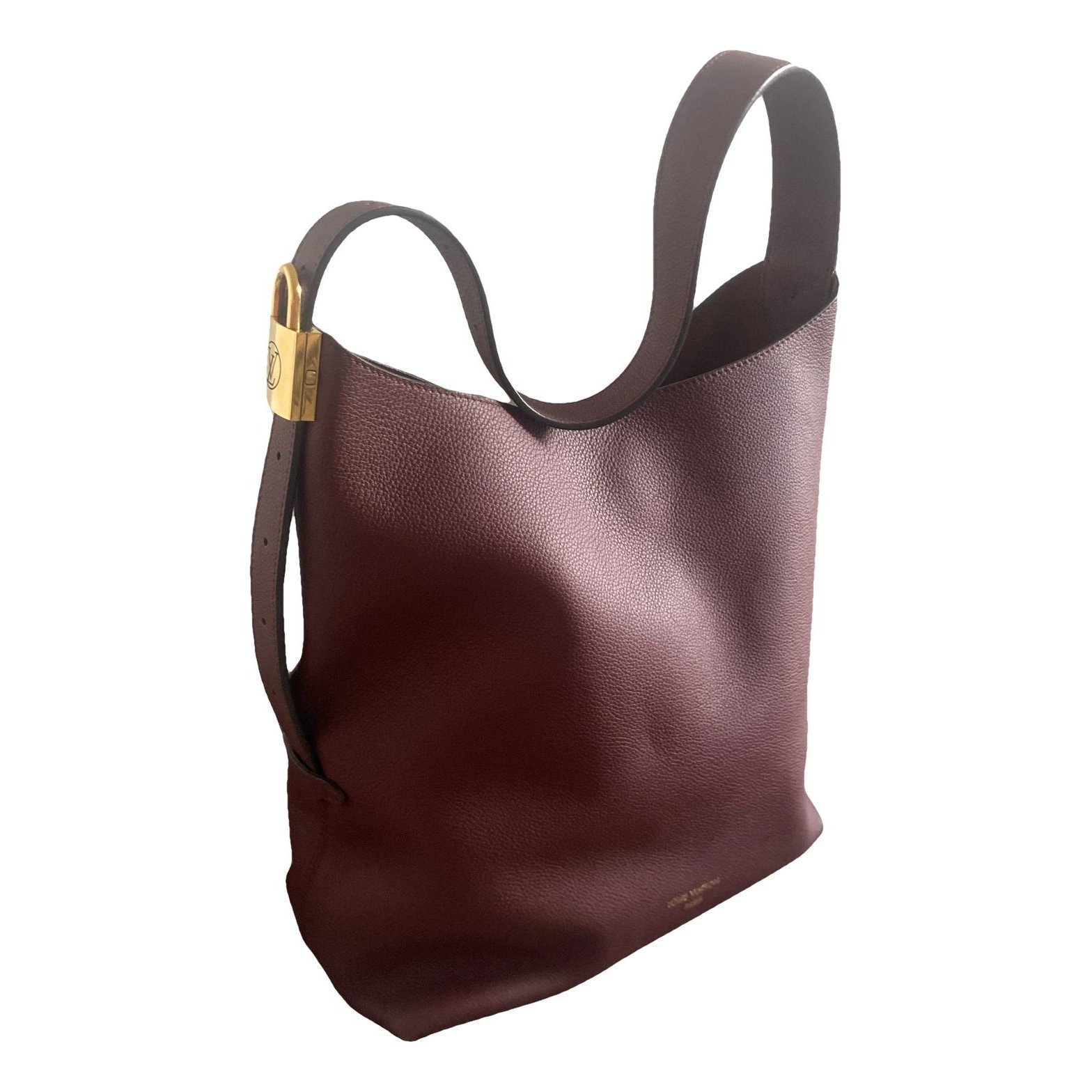 Low Key Hobo leather bag