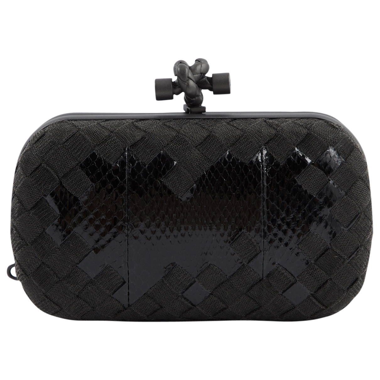 Pochette Knot cloth clutch bag