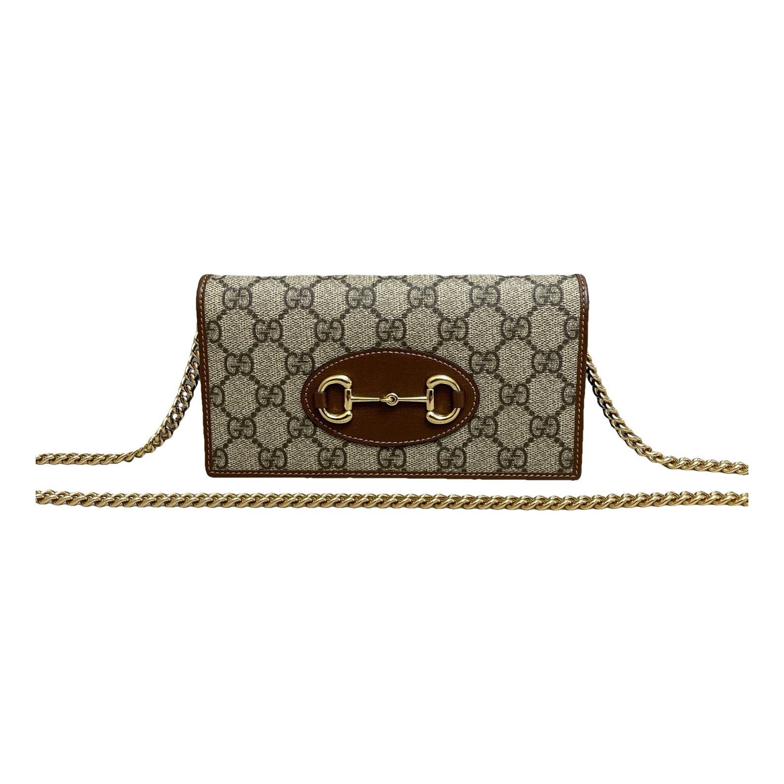 Horsebit 1955 Chain Wallet leather handbag