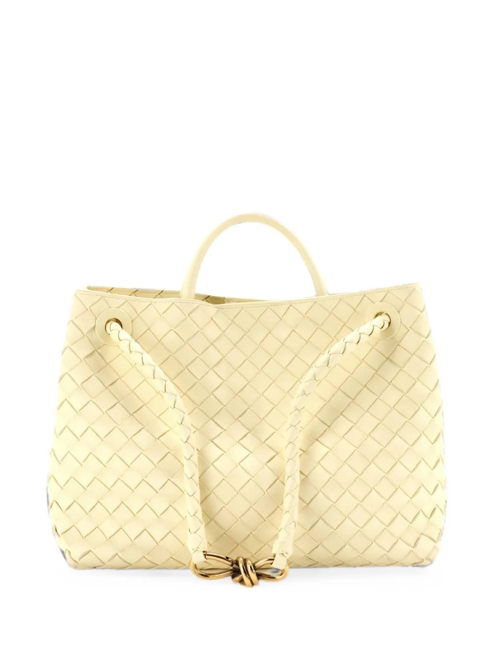 Andiamo Top Handle Bag Intrecciato Nappa Medium satchel