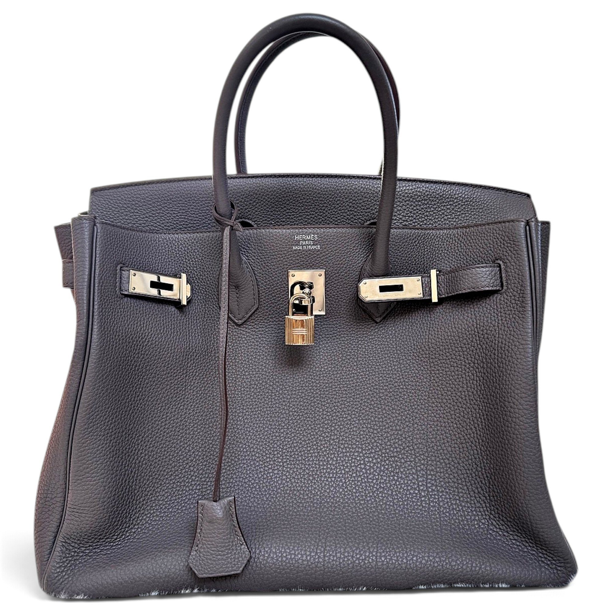 Birkin 35 leather bag