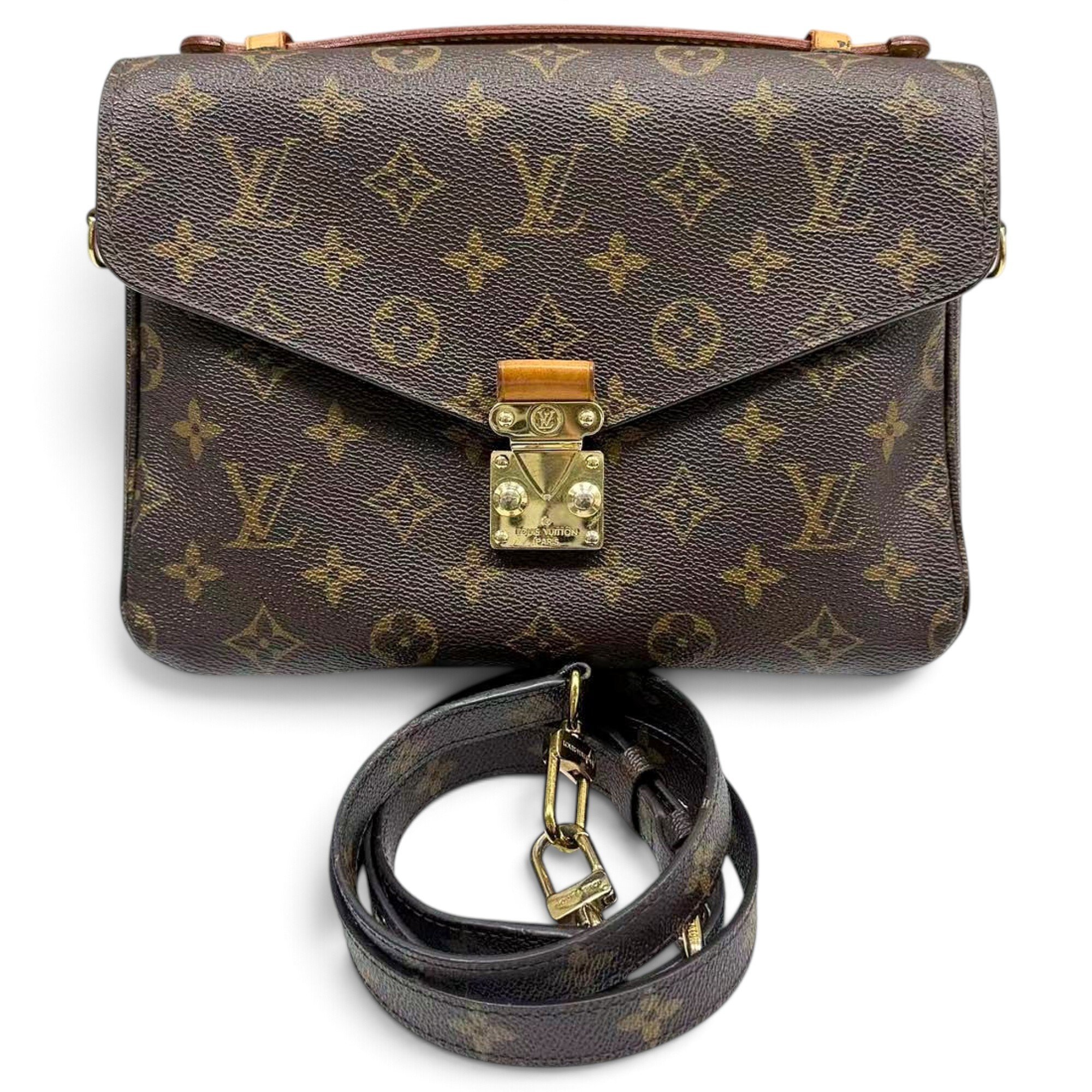 Metis leather handbag