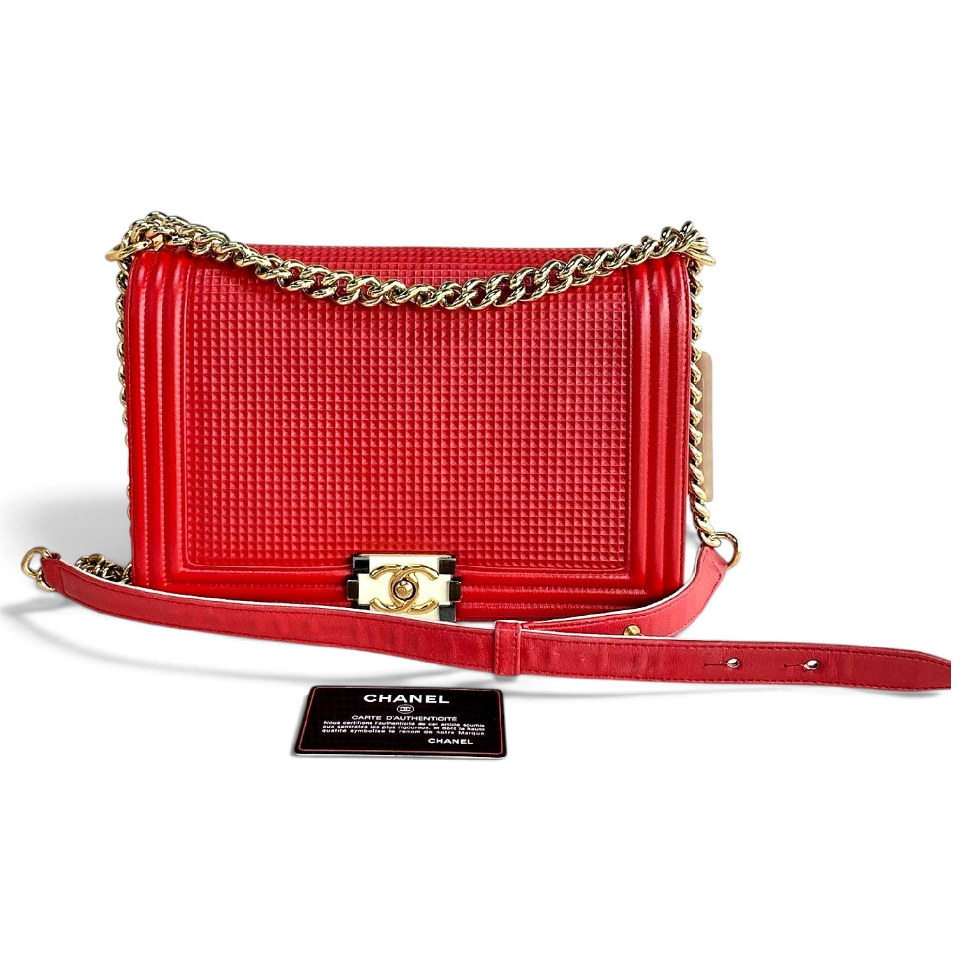 Leather handbag