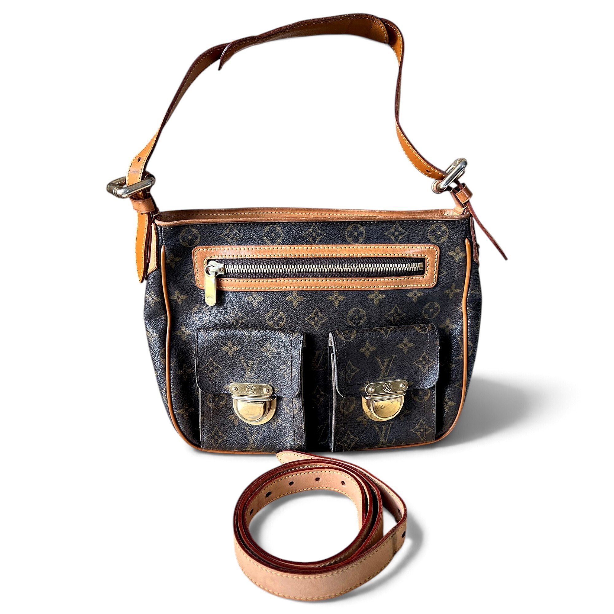 Hudson leather crossbody bag