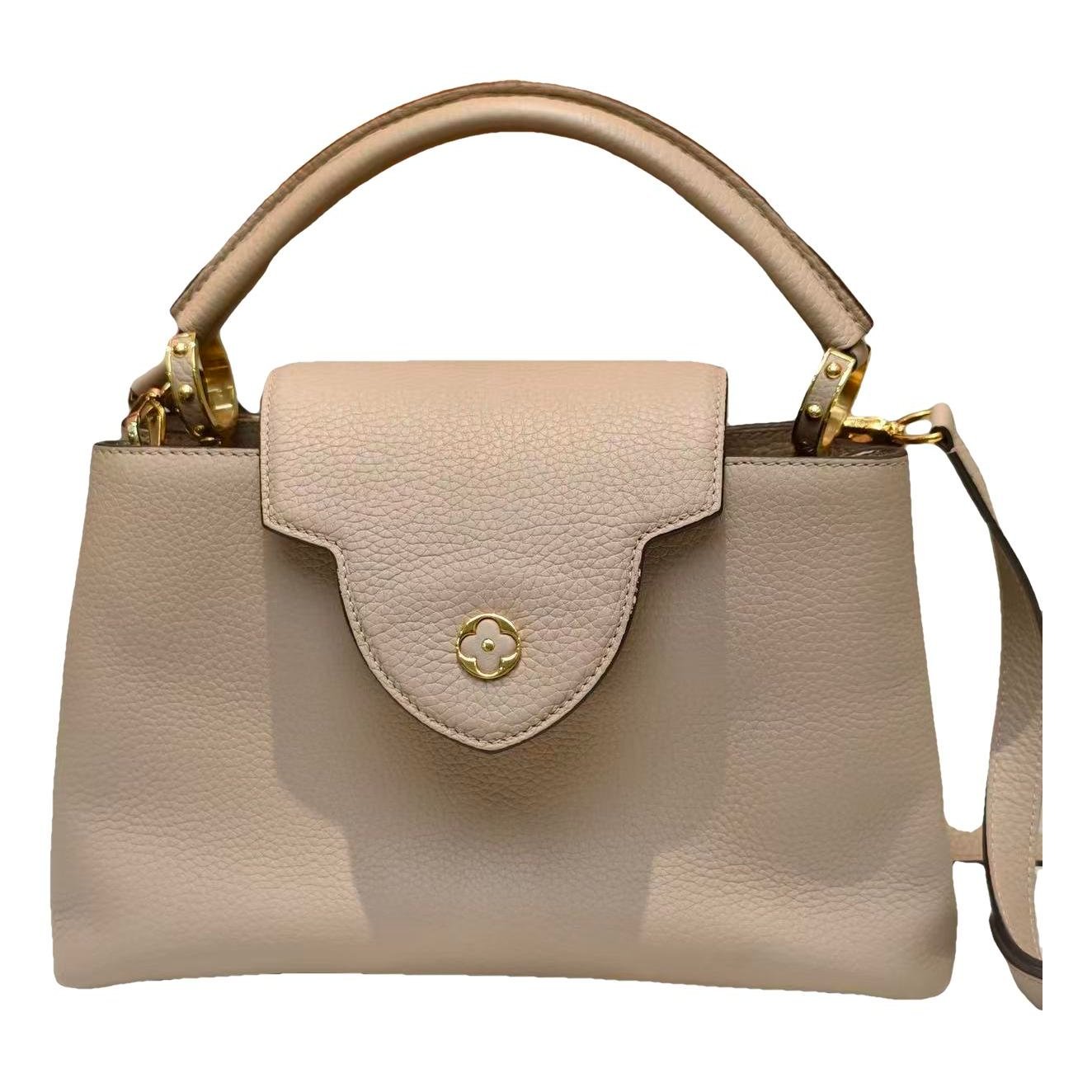 Capucines leather handbag