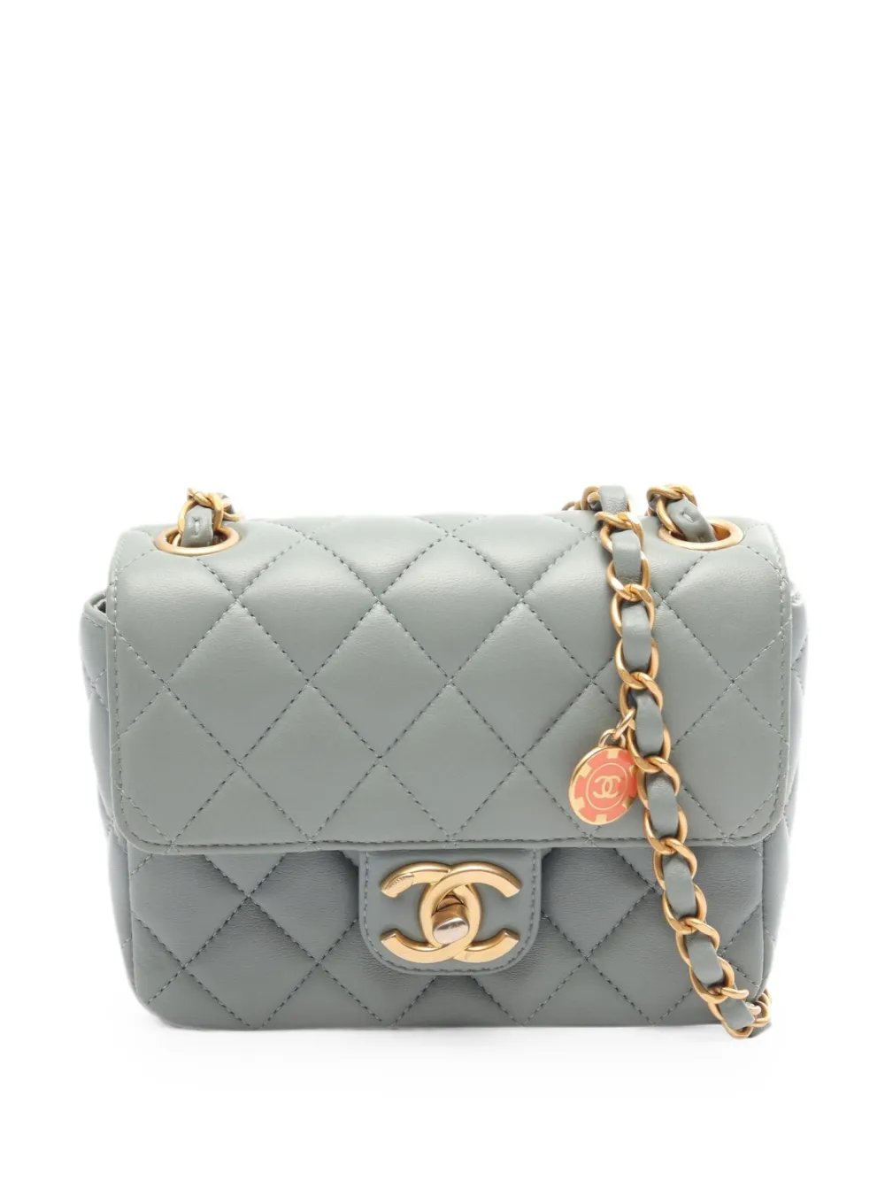 2021 CC Matelassé chain shoulder bag
