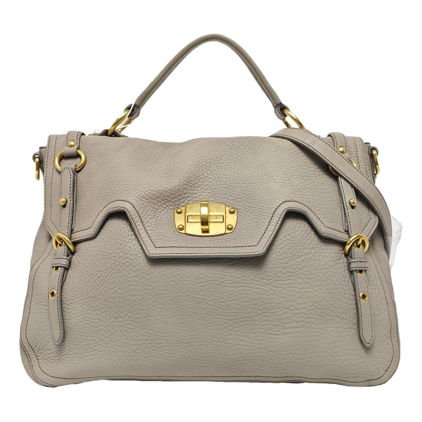 Bow bag leather handbag