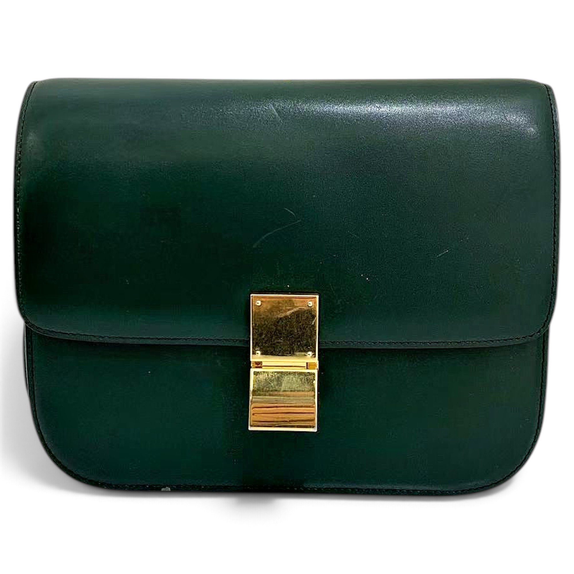 Classic leather handbag