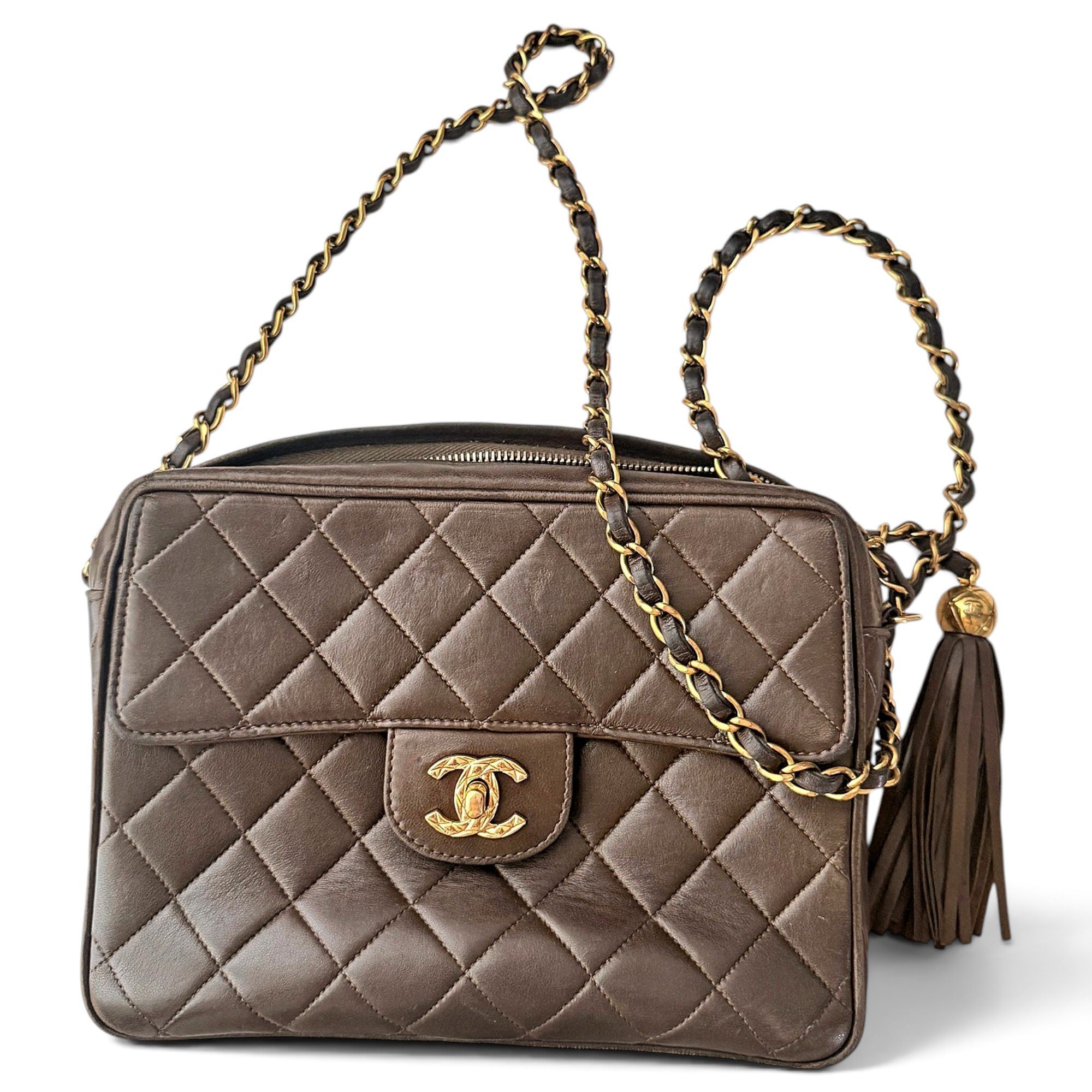 Diana leather handbag