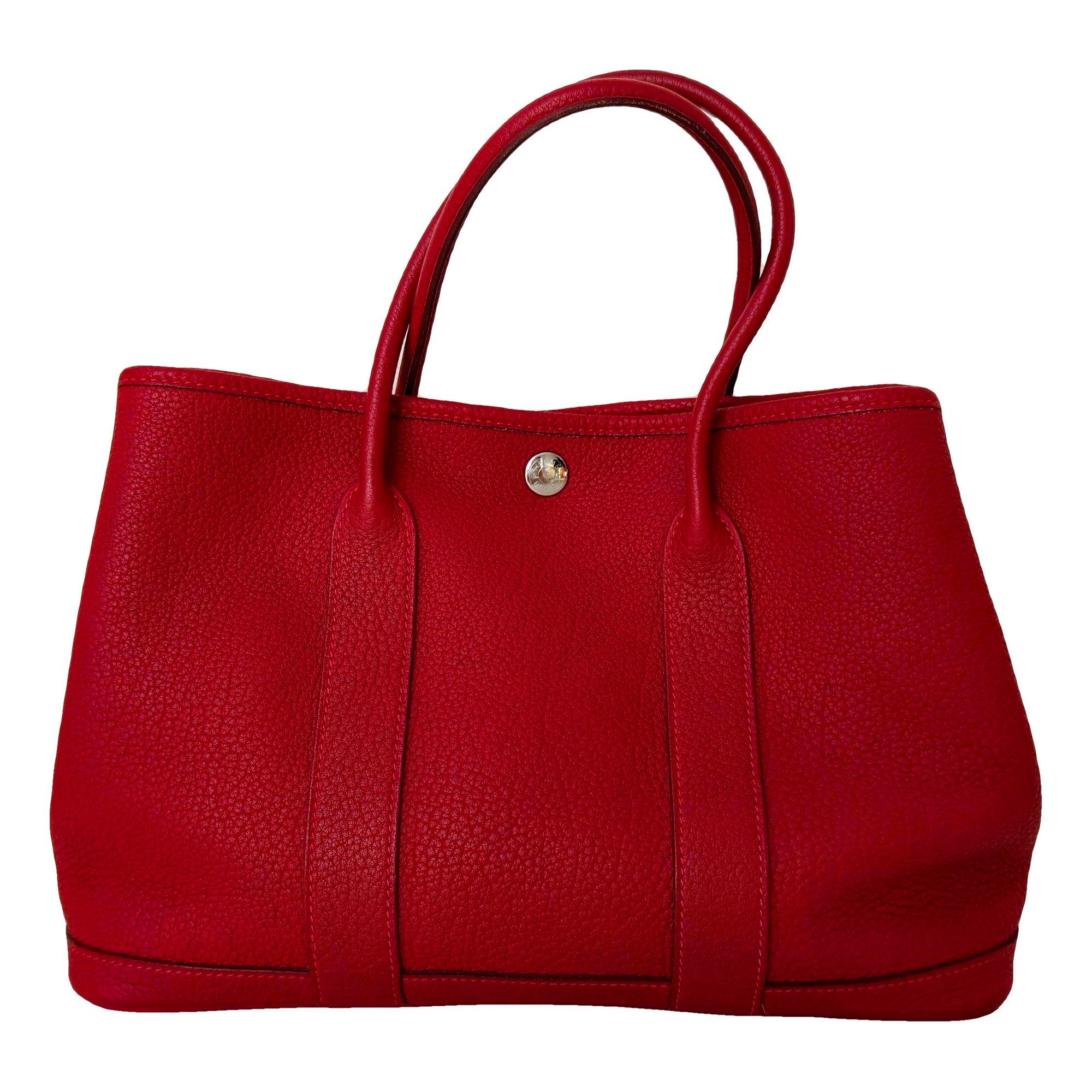 Garden Party leather handbag