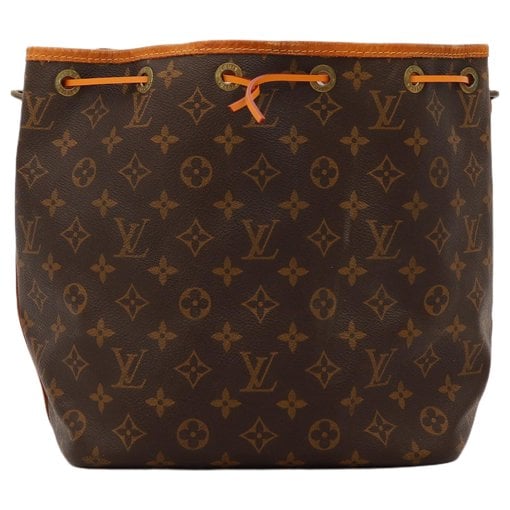 Petit Noé trunk leather handbag