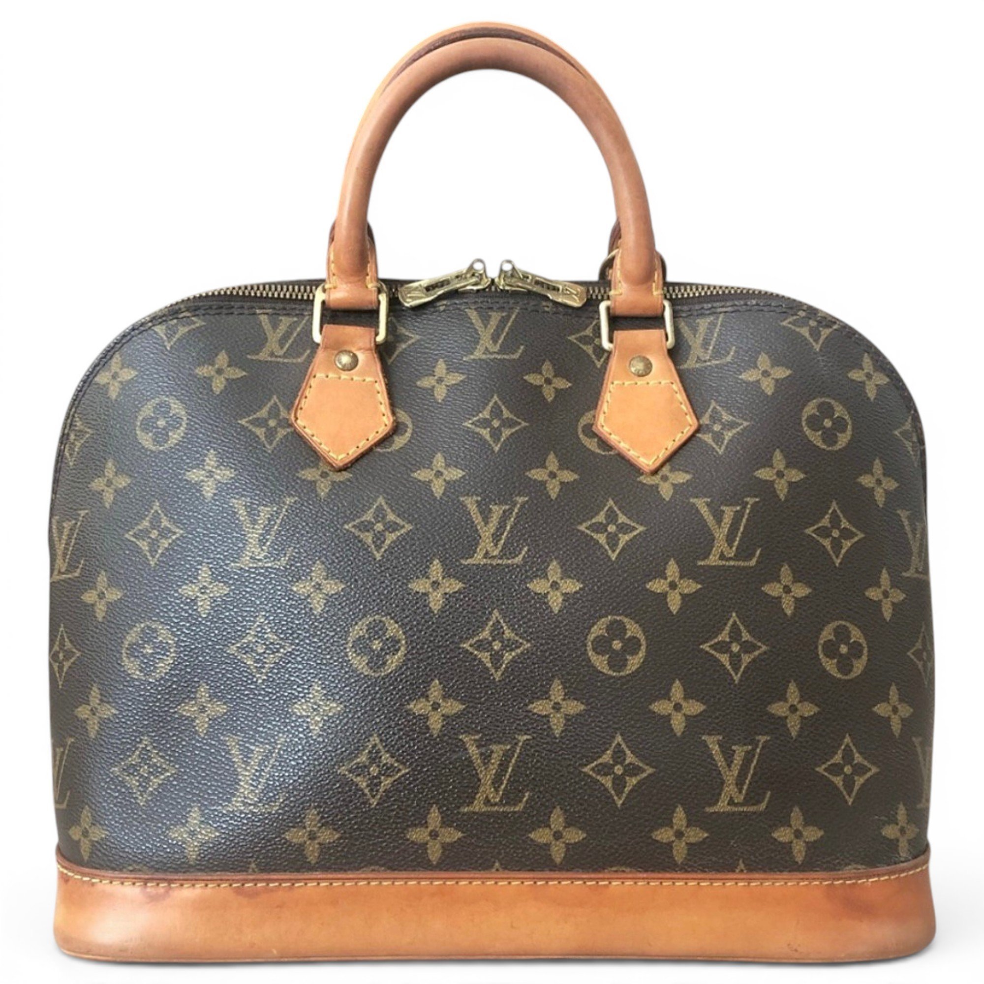 Alma leather handbag