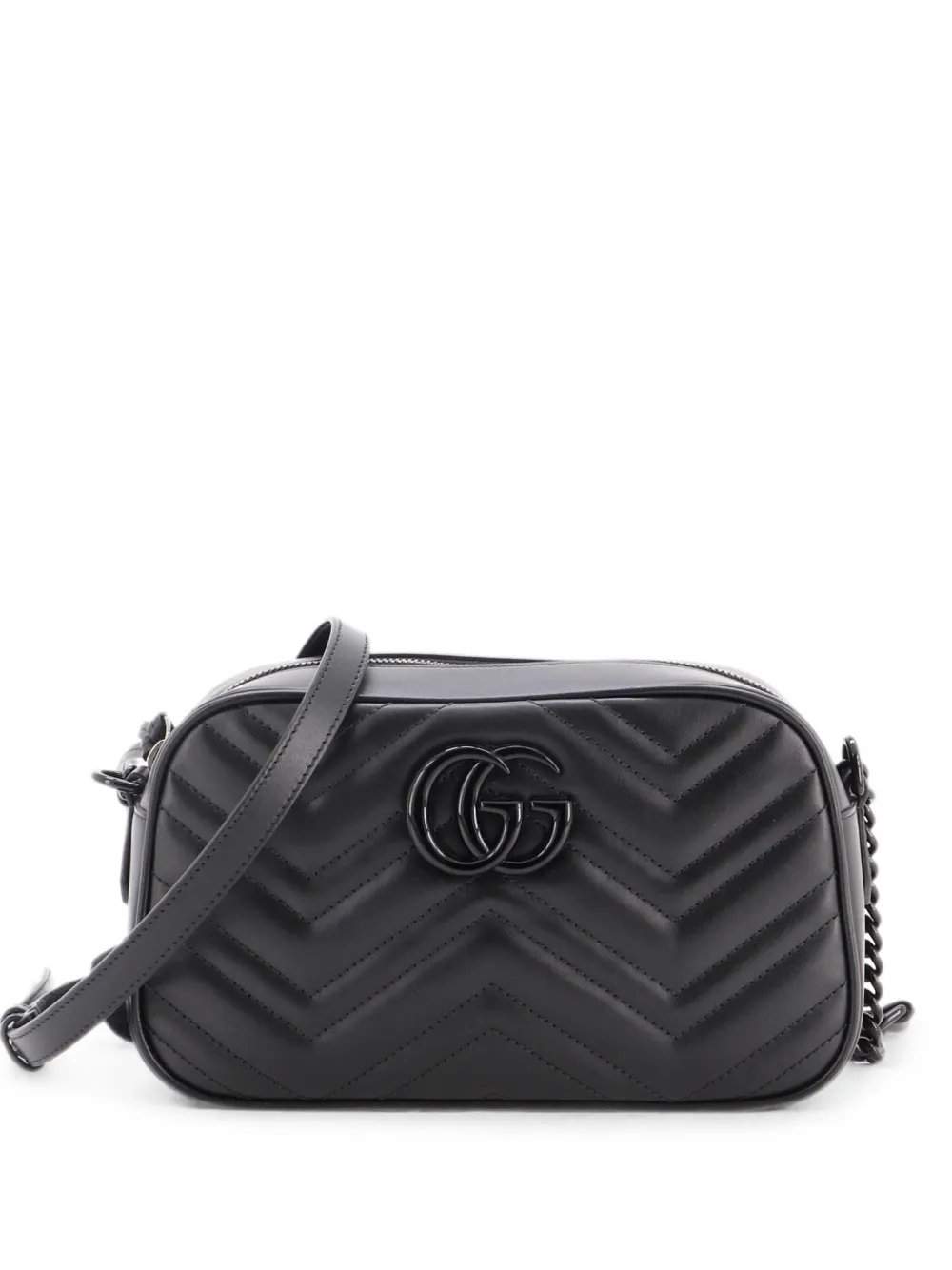 GG Marmont Monochrome Shoulder Bag Matelasse Leather Small crossbody bag