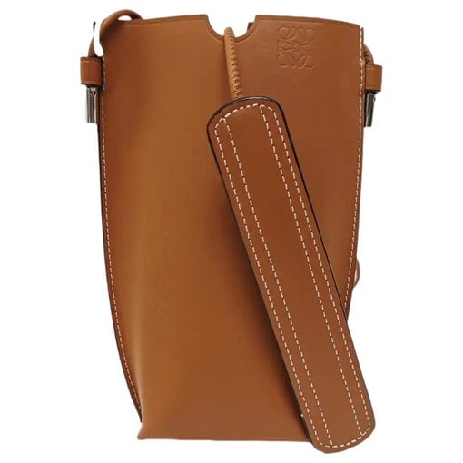 Leather crossbody bag