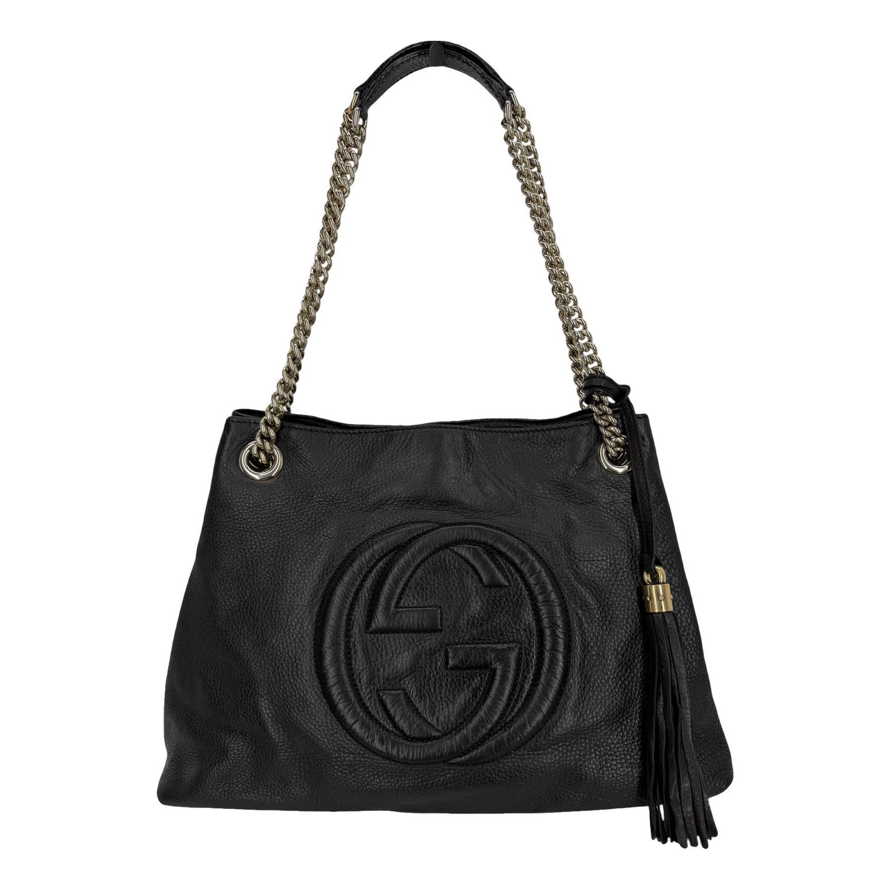 Soho Double Chain leather handbag