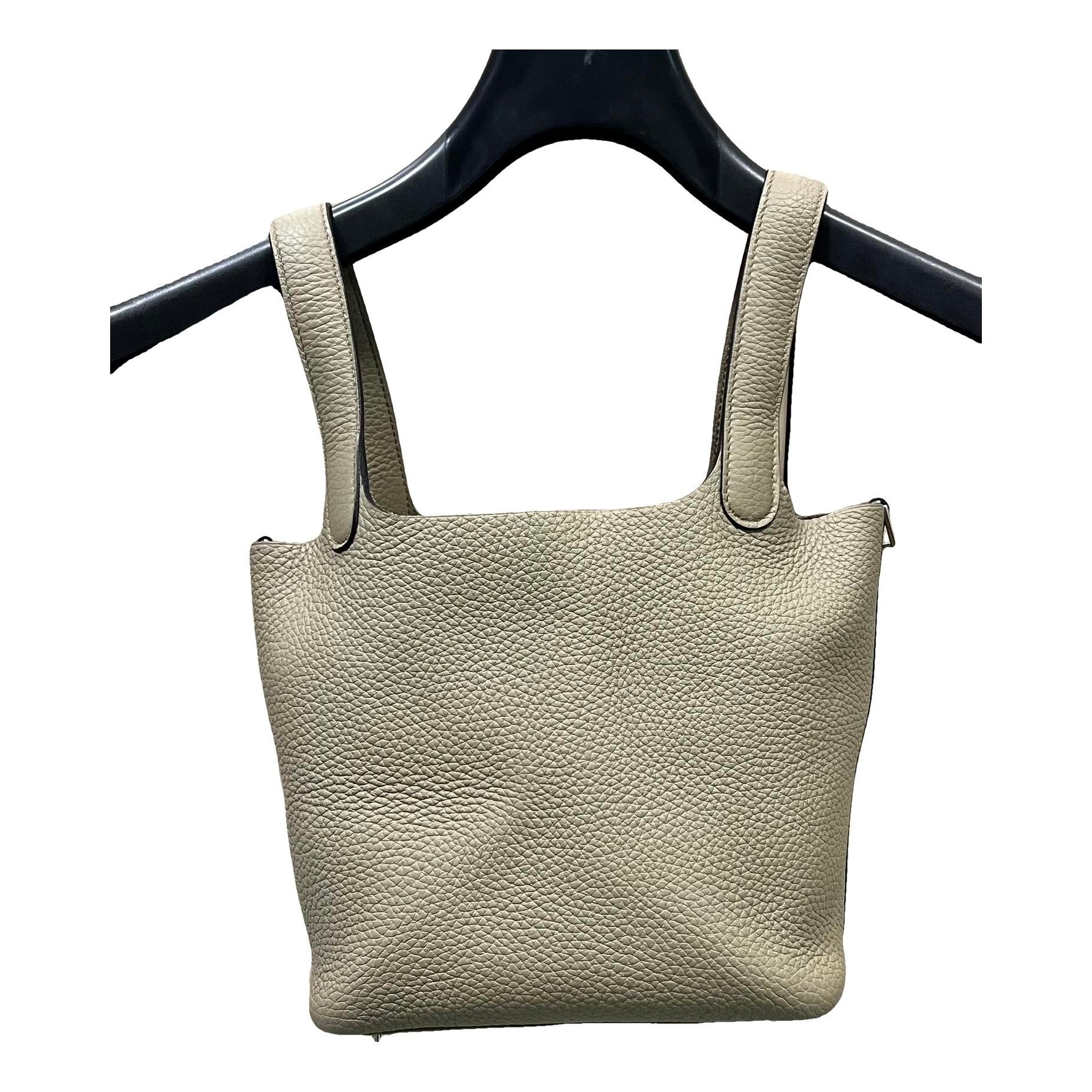 Hermes Picotin 18 Handbag Beige