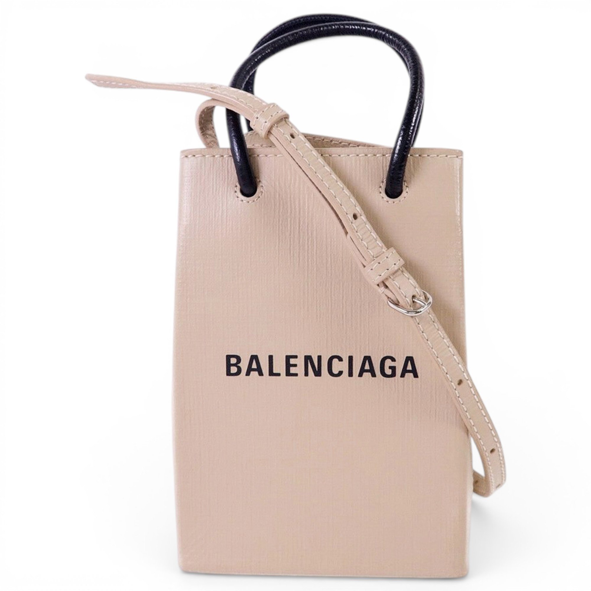Shopping Phone Holder leather crossbody bag