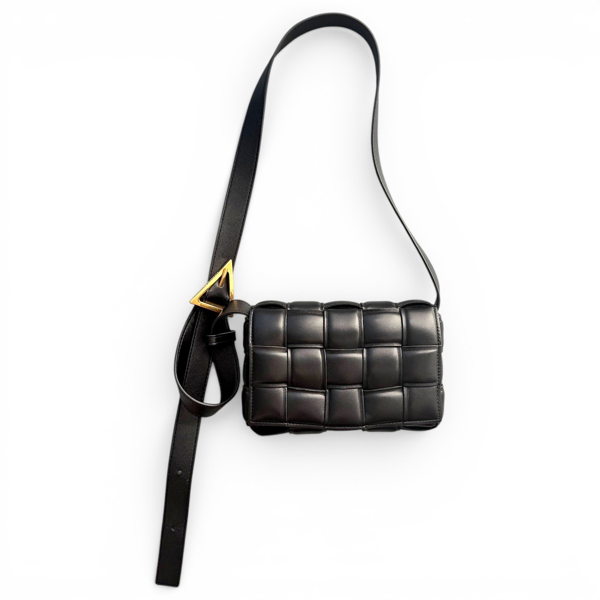 Cassette Padded leather crossbody bag