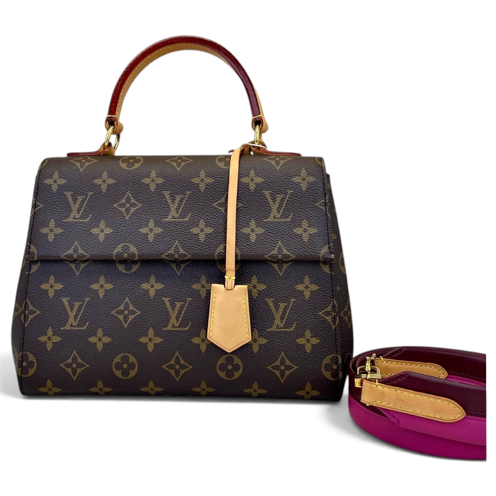 Cluny leather handbag