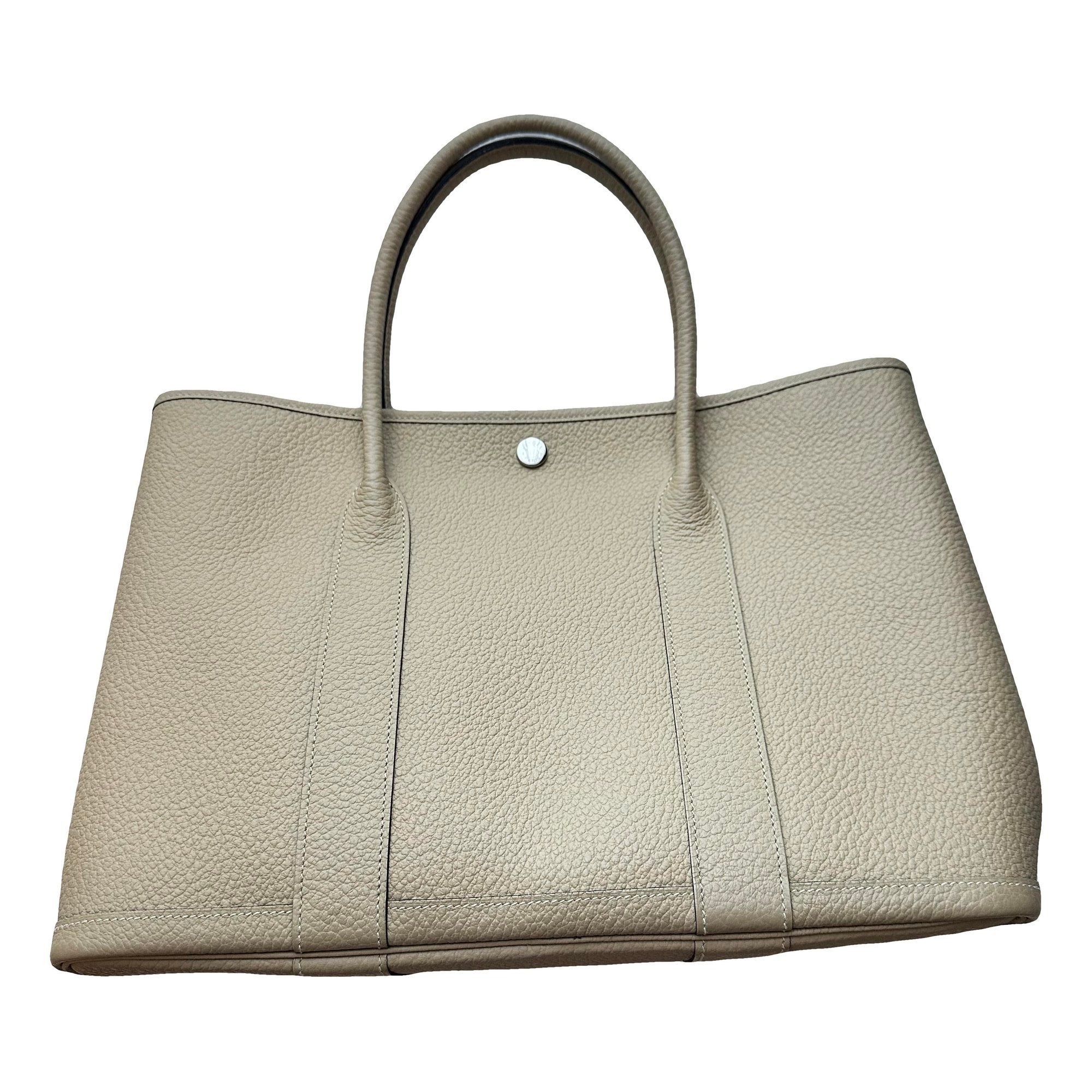 Garden Party leather handbag