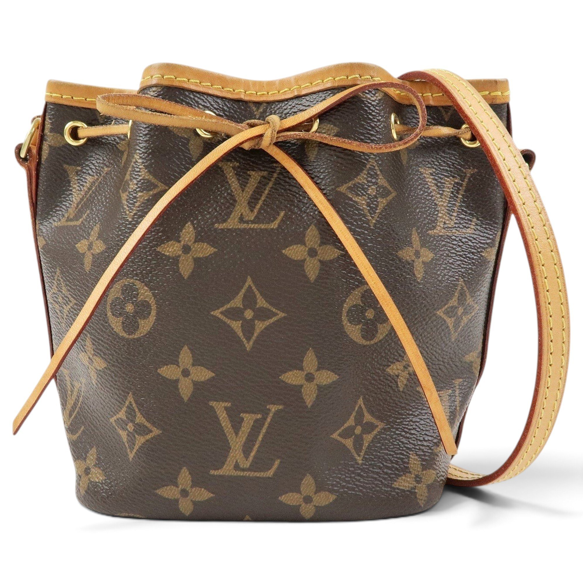 Nano Noé leather bag