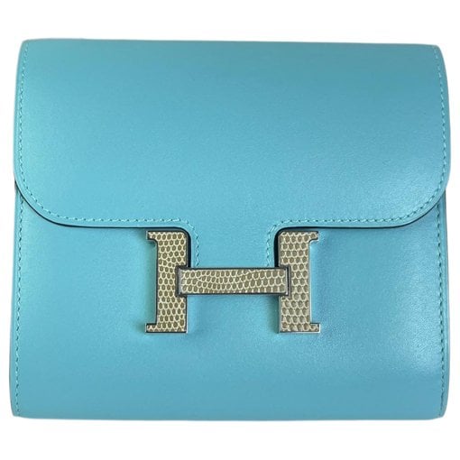 Constance leather clutch bag