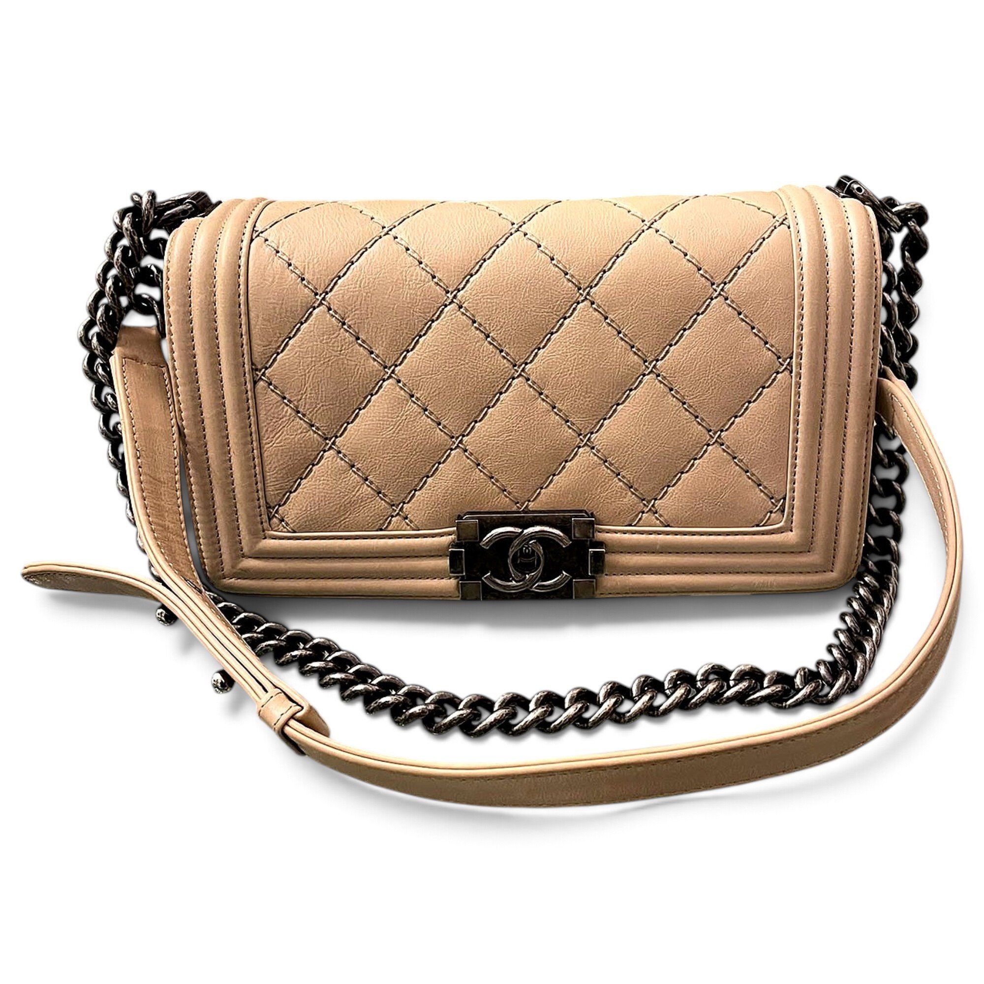 Boy leather handbag