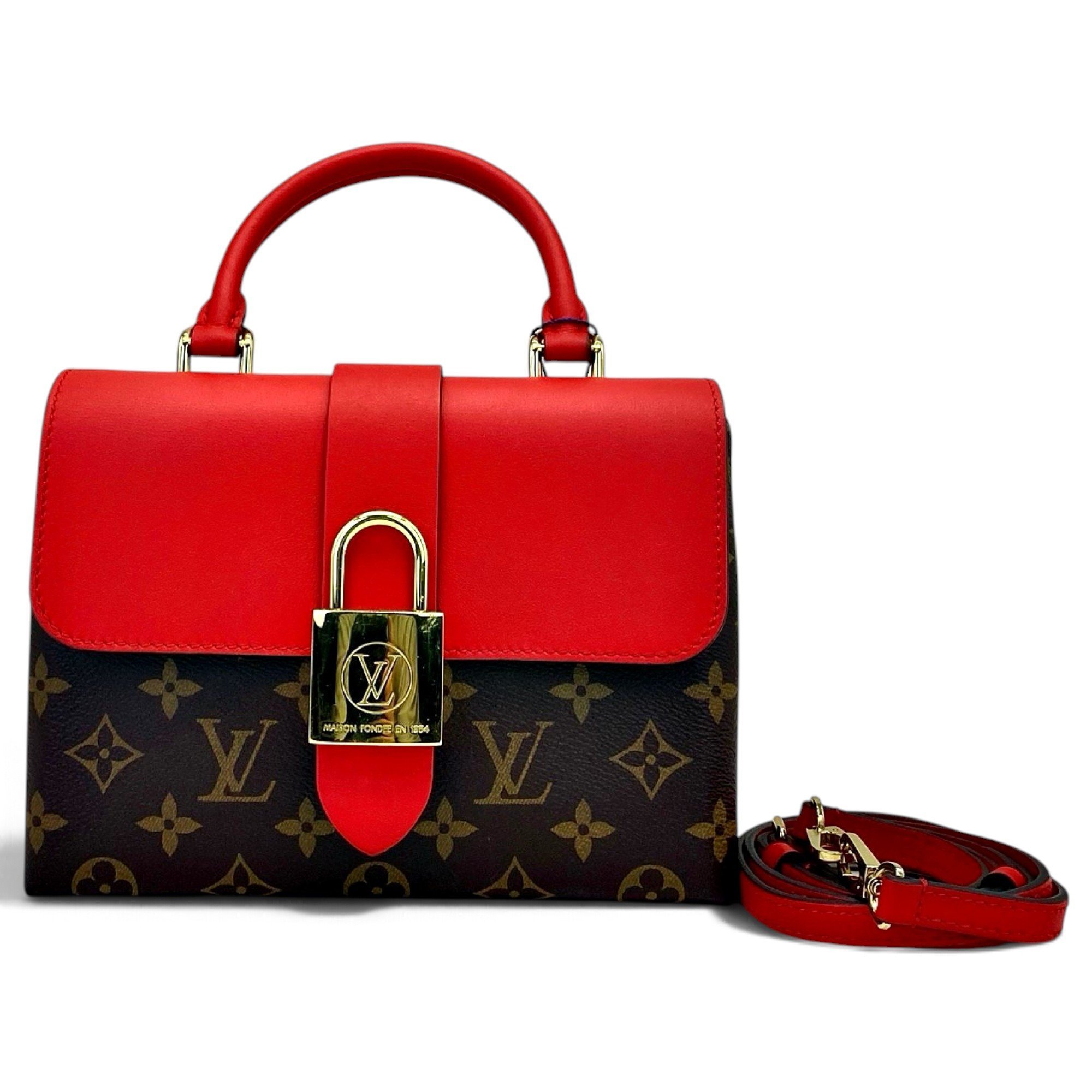Locky BB leather handbag
