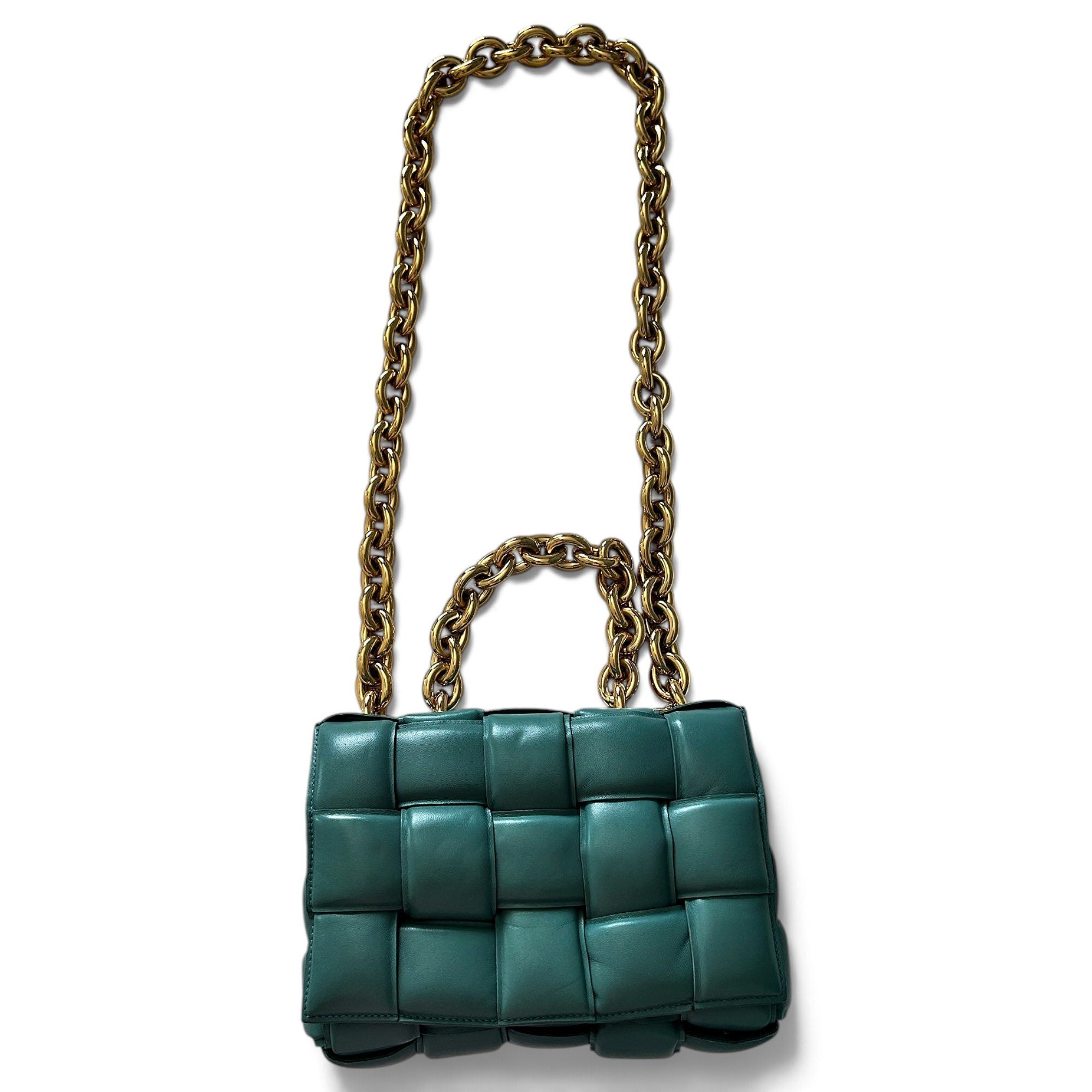 Chain Cassette leather handbag