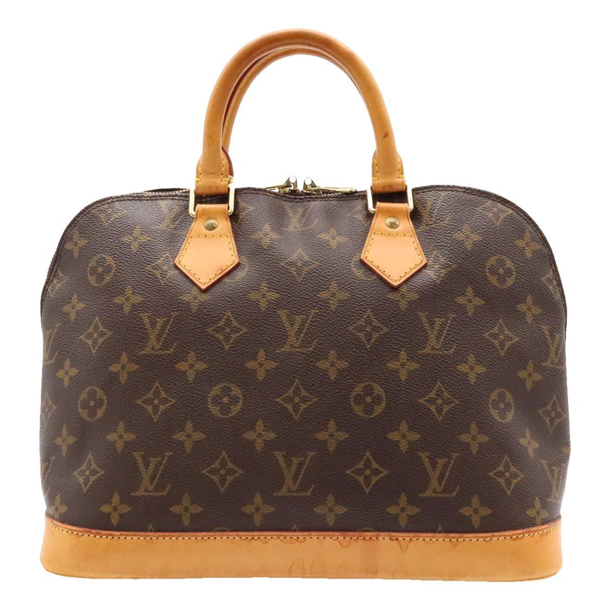Alma leather handbag