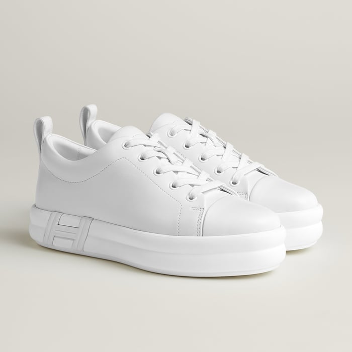 Blanc Happy Sneaker