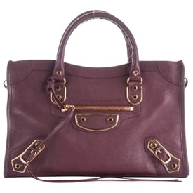 Balenciaga City leather satchel