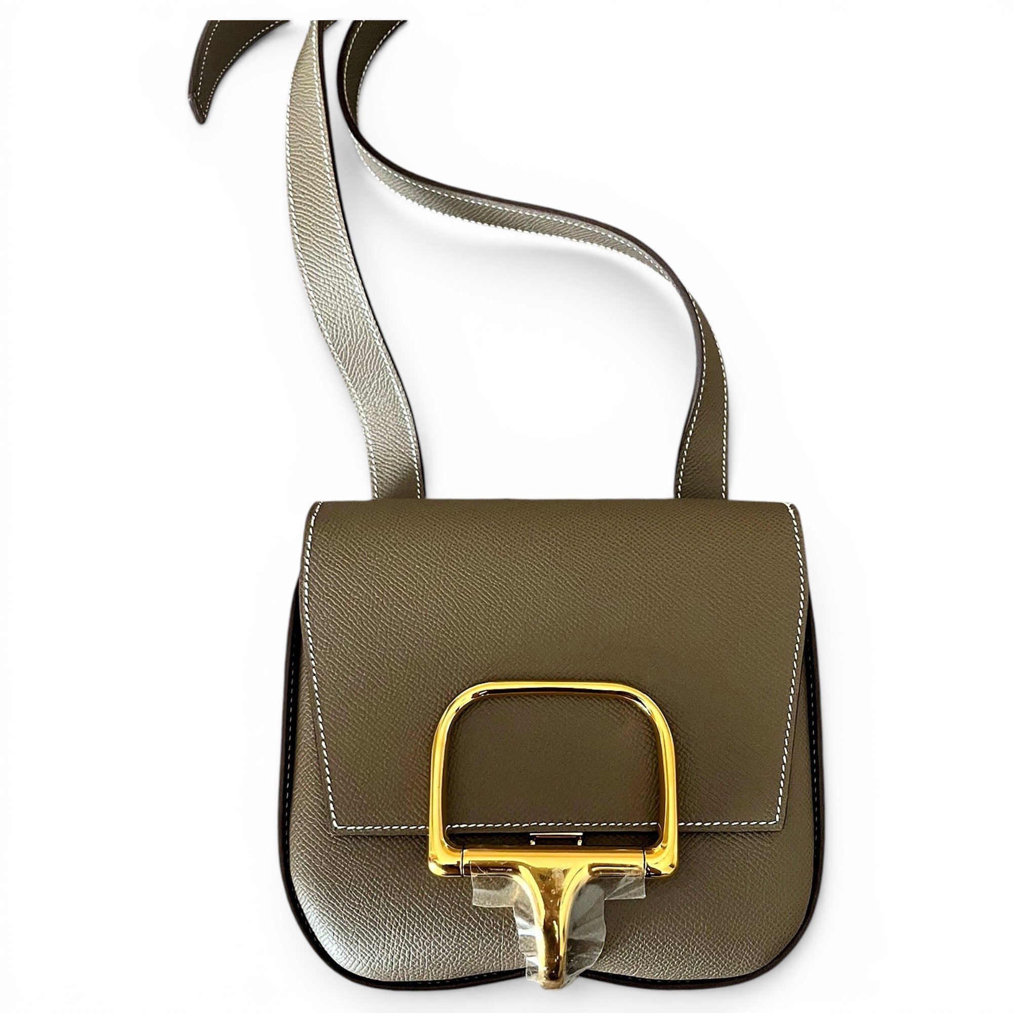 Della leather handbag