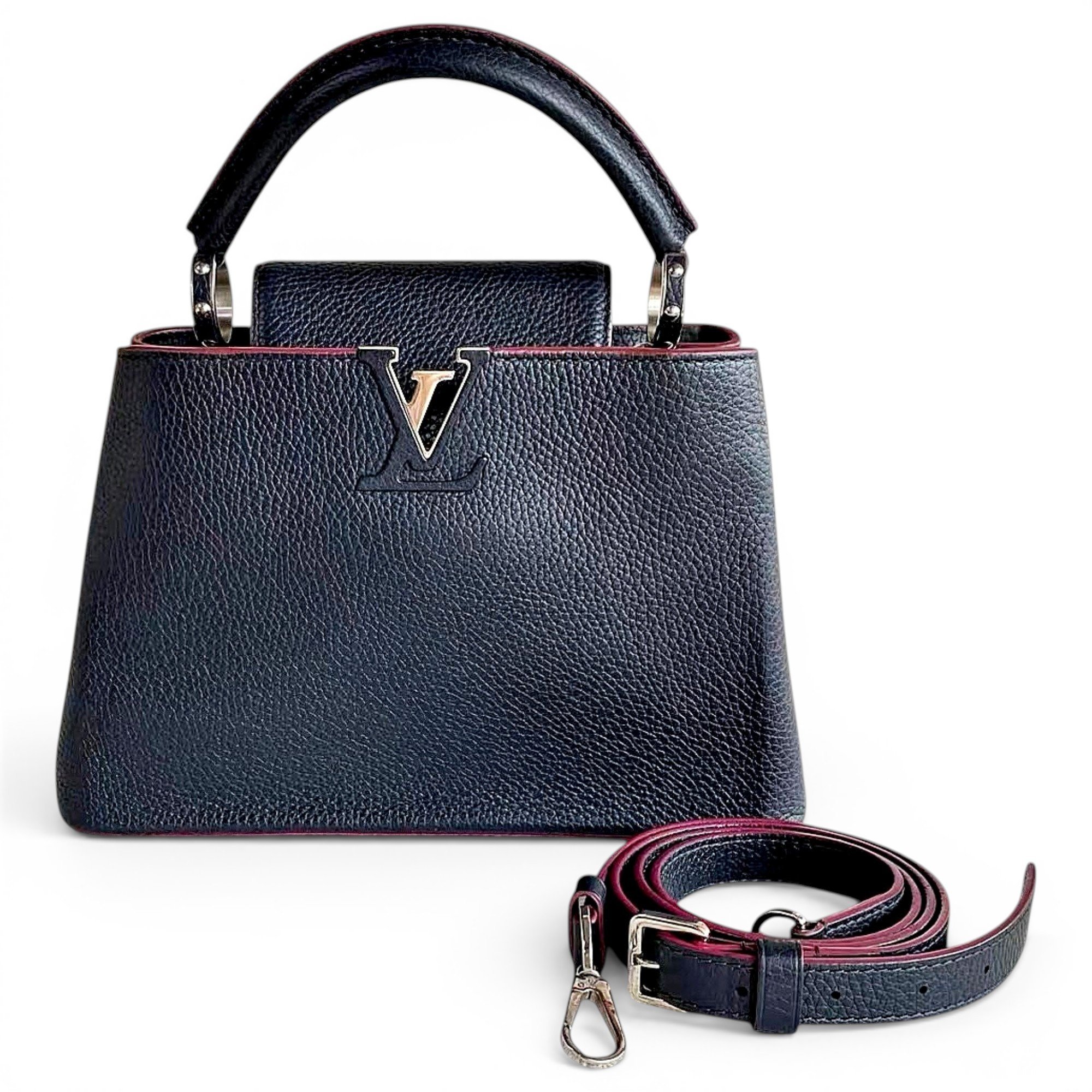 Capucines leather handbag