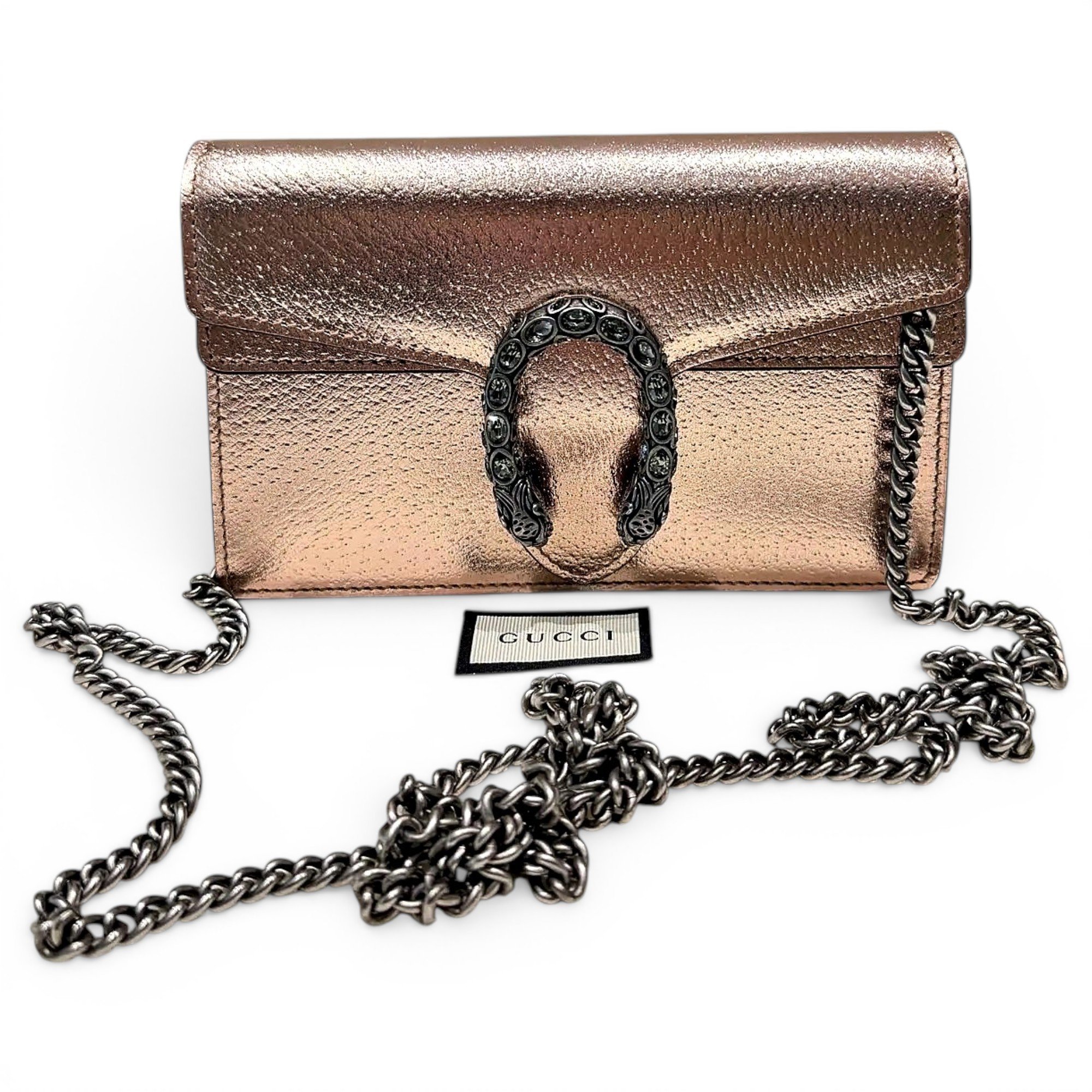 Dionysus Super Mini leather handbag