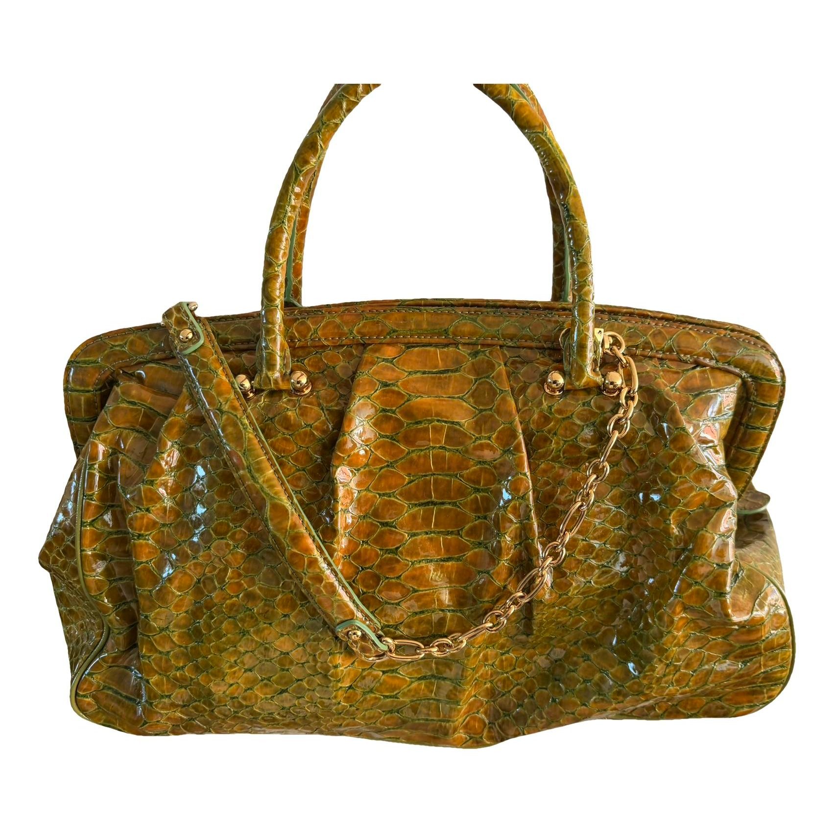 MCM Patent leather handbag