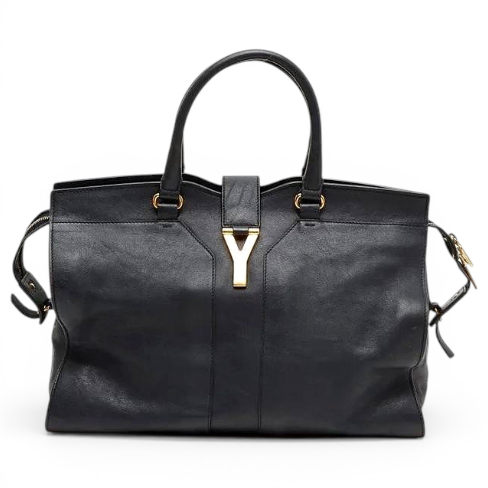 Leather tote