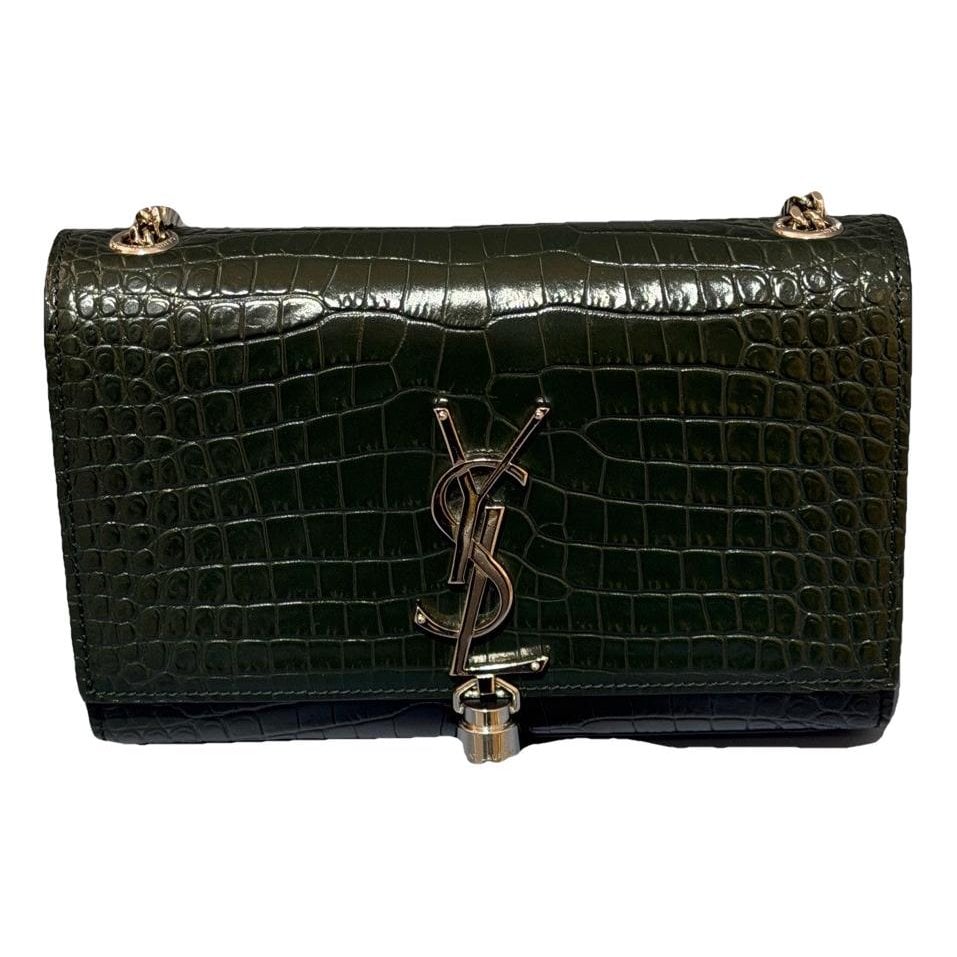 Pompom Kate leather handbag