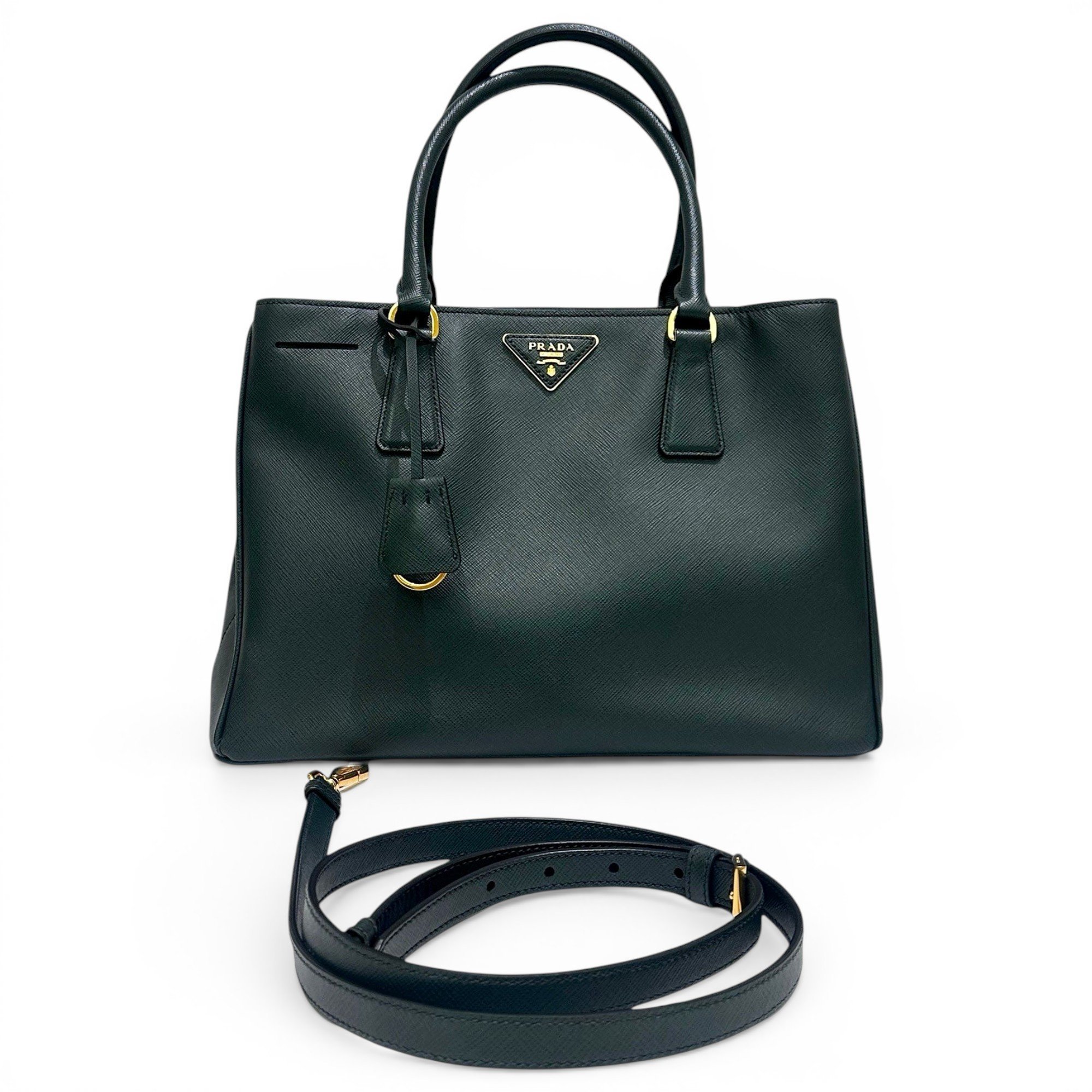 Galleria leather handbag