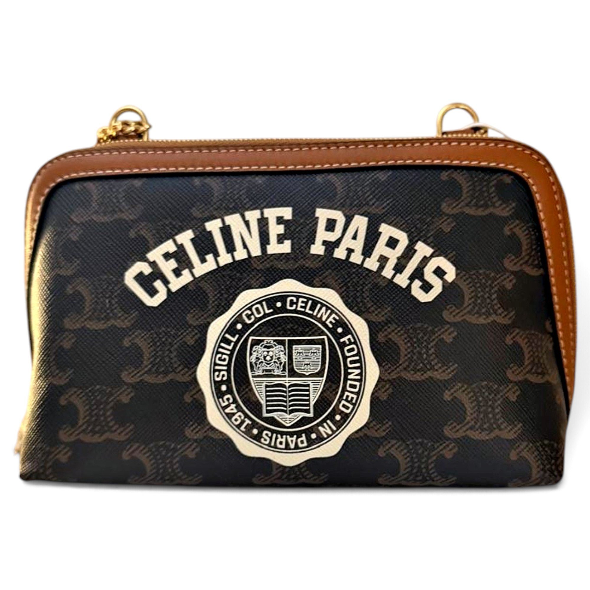 Leather handbag