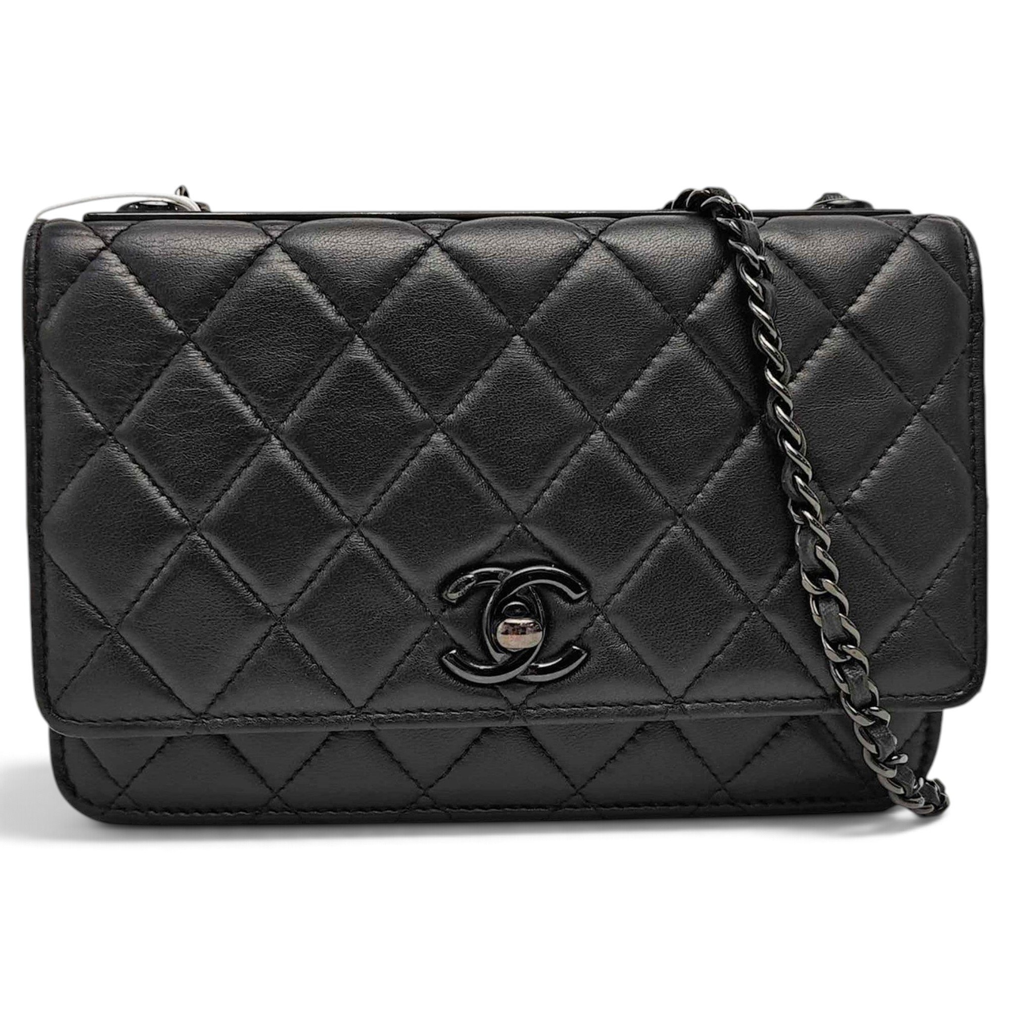Wallet On Chain Timeless/Classique leather crossbody bag
