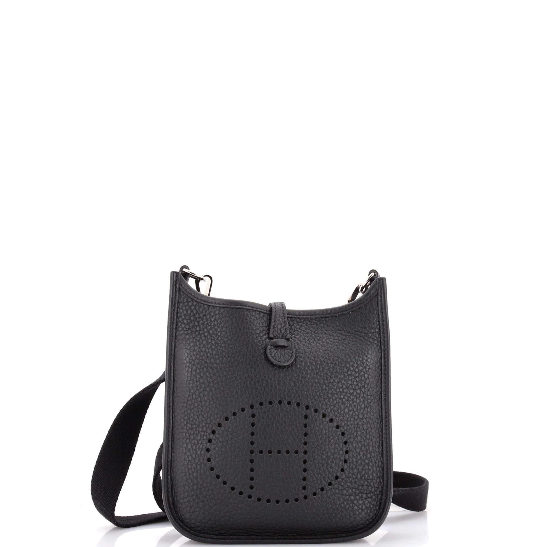 Mini Evelyne leather crossbody bag