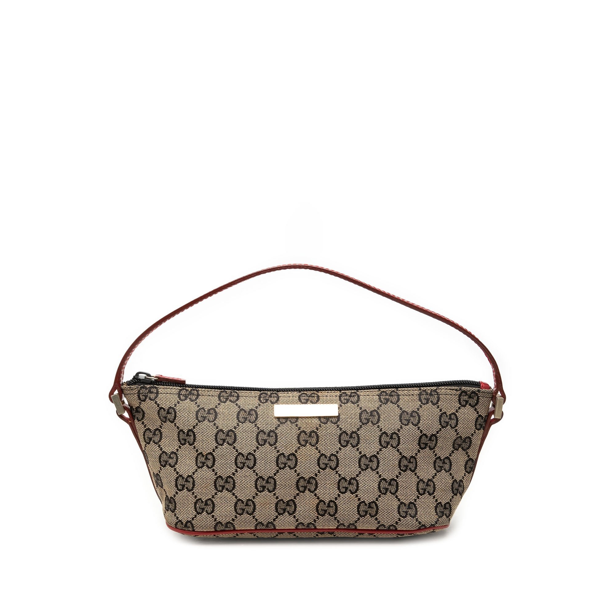Gucci B leather handbag