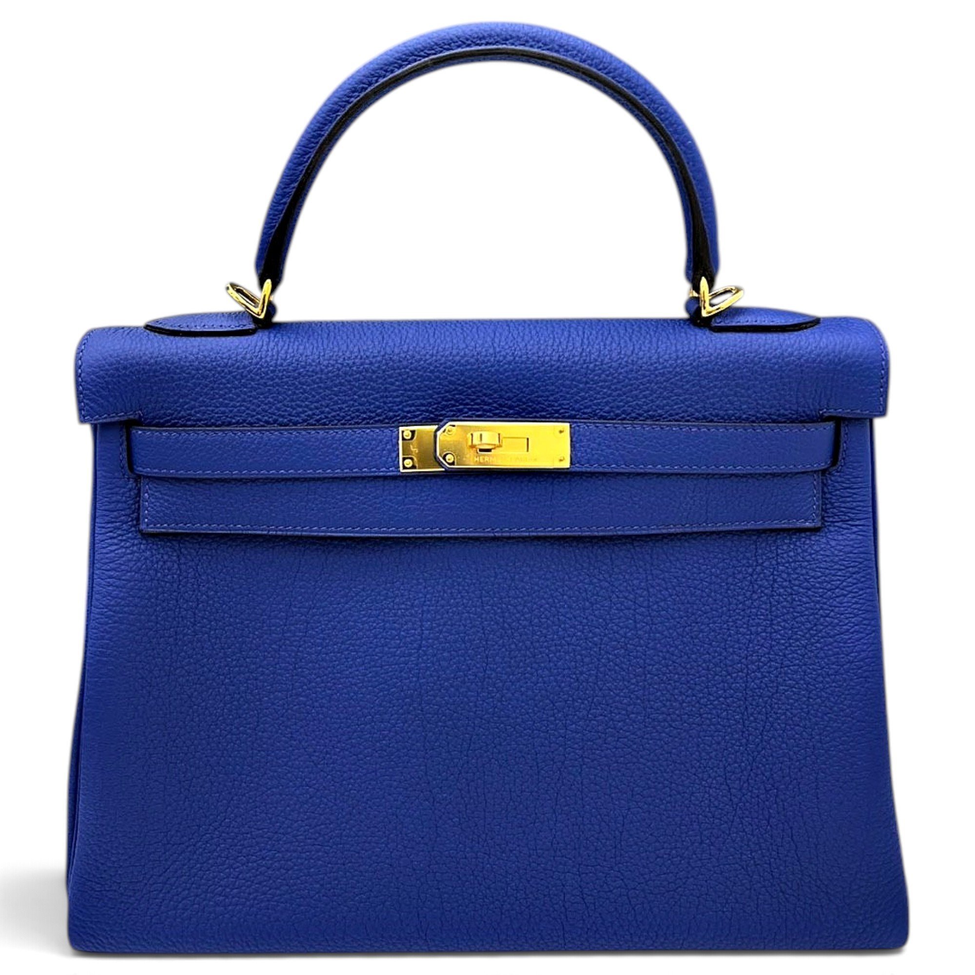 Kelly 32 leather handbag