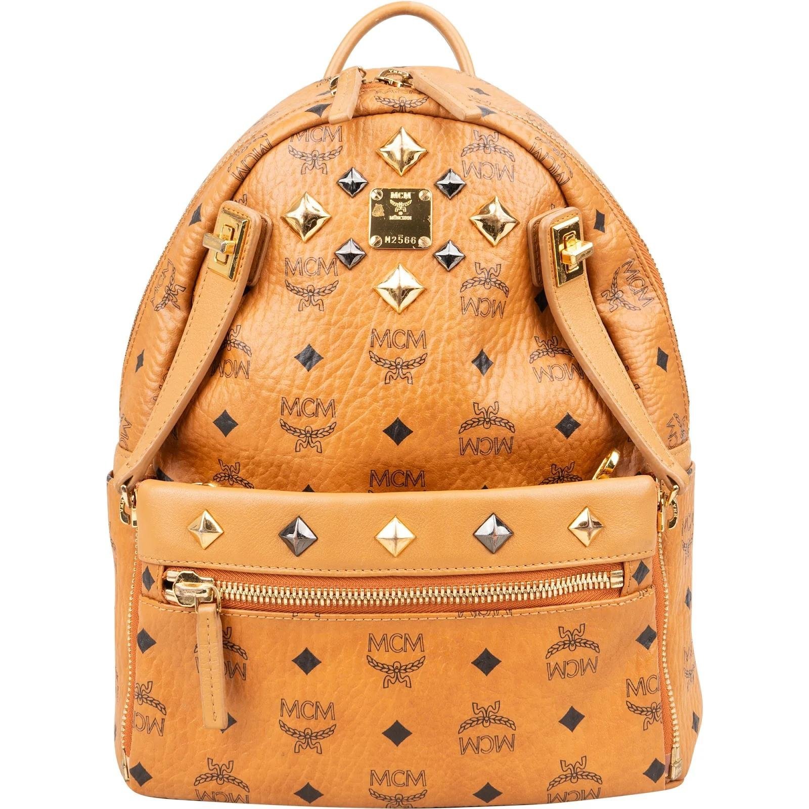 MCM Stark leather backpack